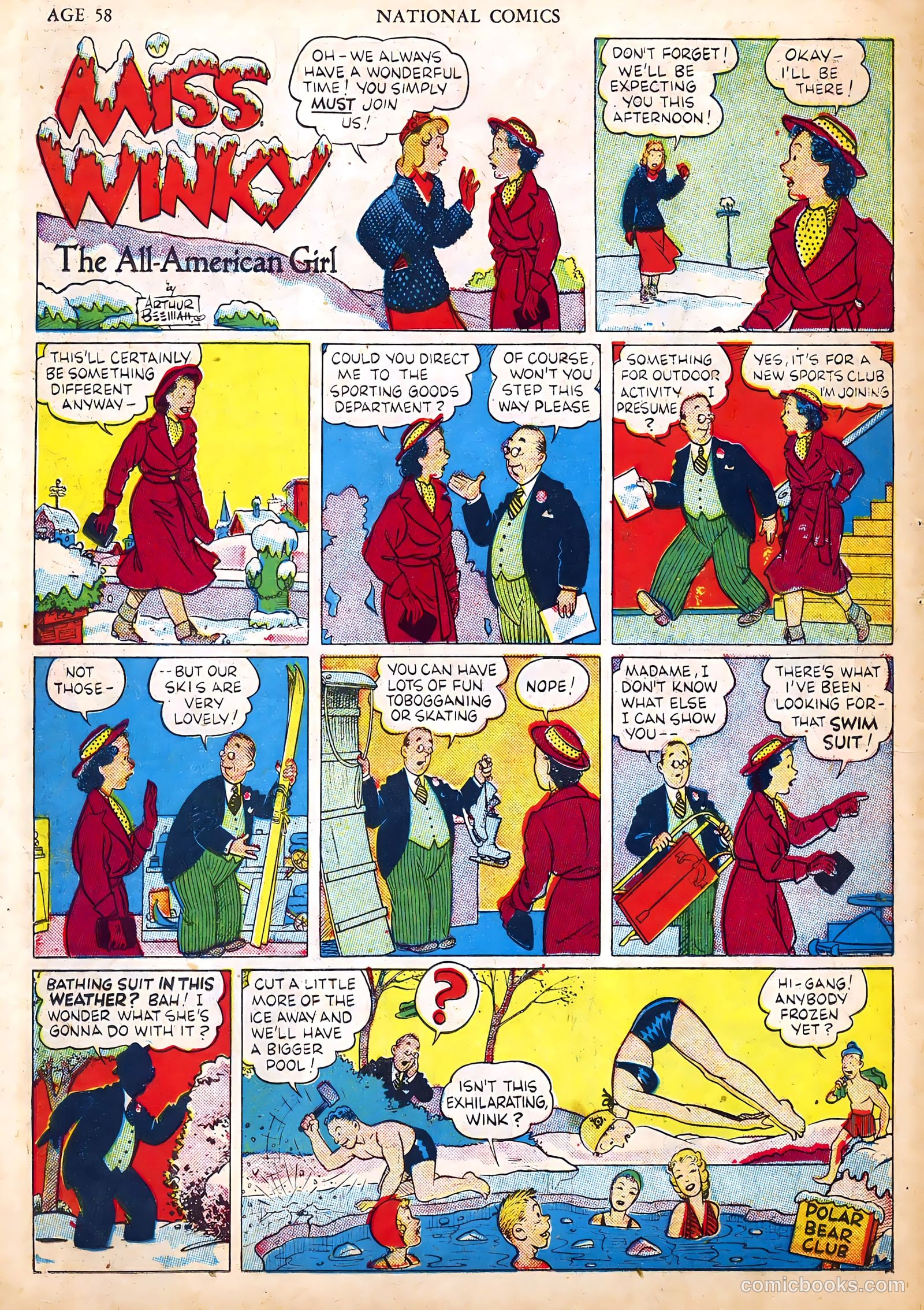 National Comics #19 (1942) — page 61 of 69
