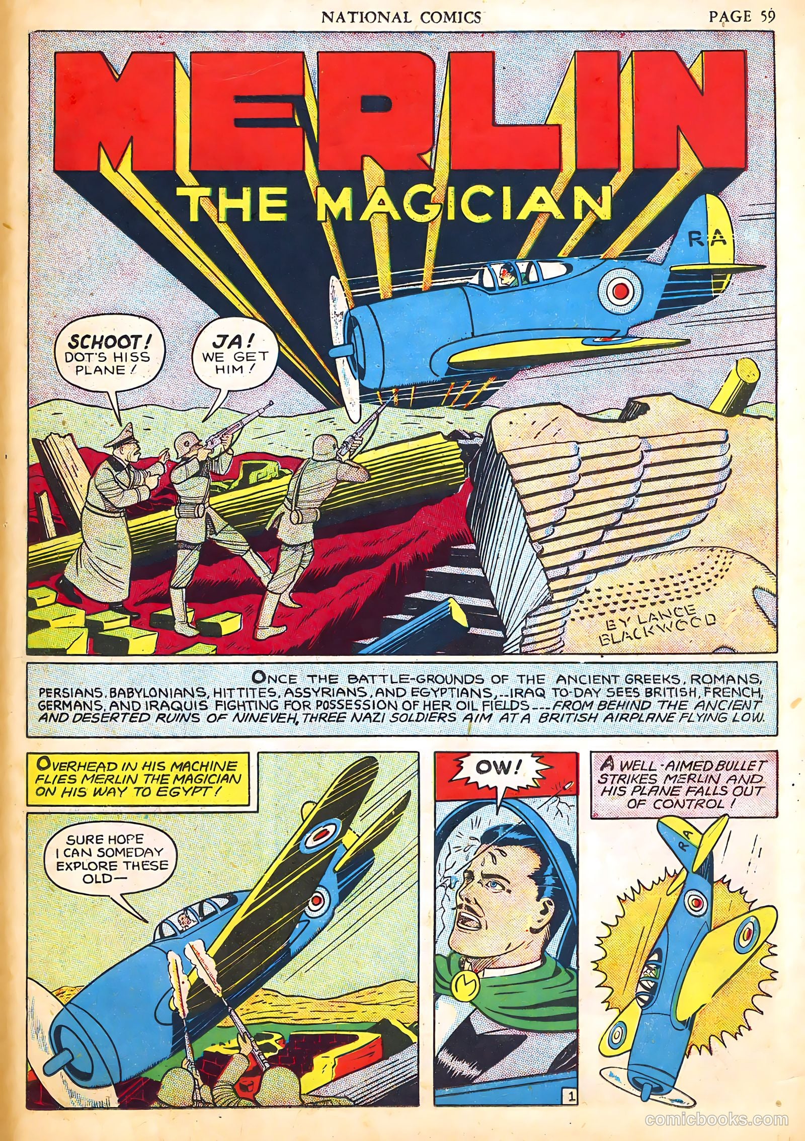 National Comics #19 (1942) — page 62 of 69