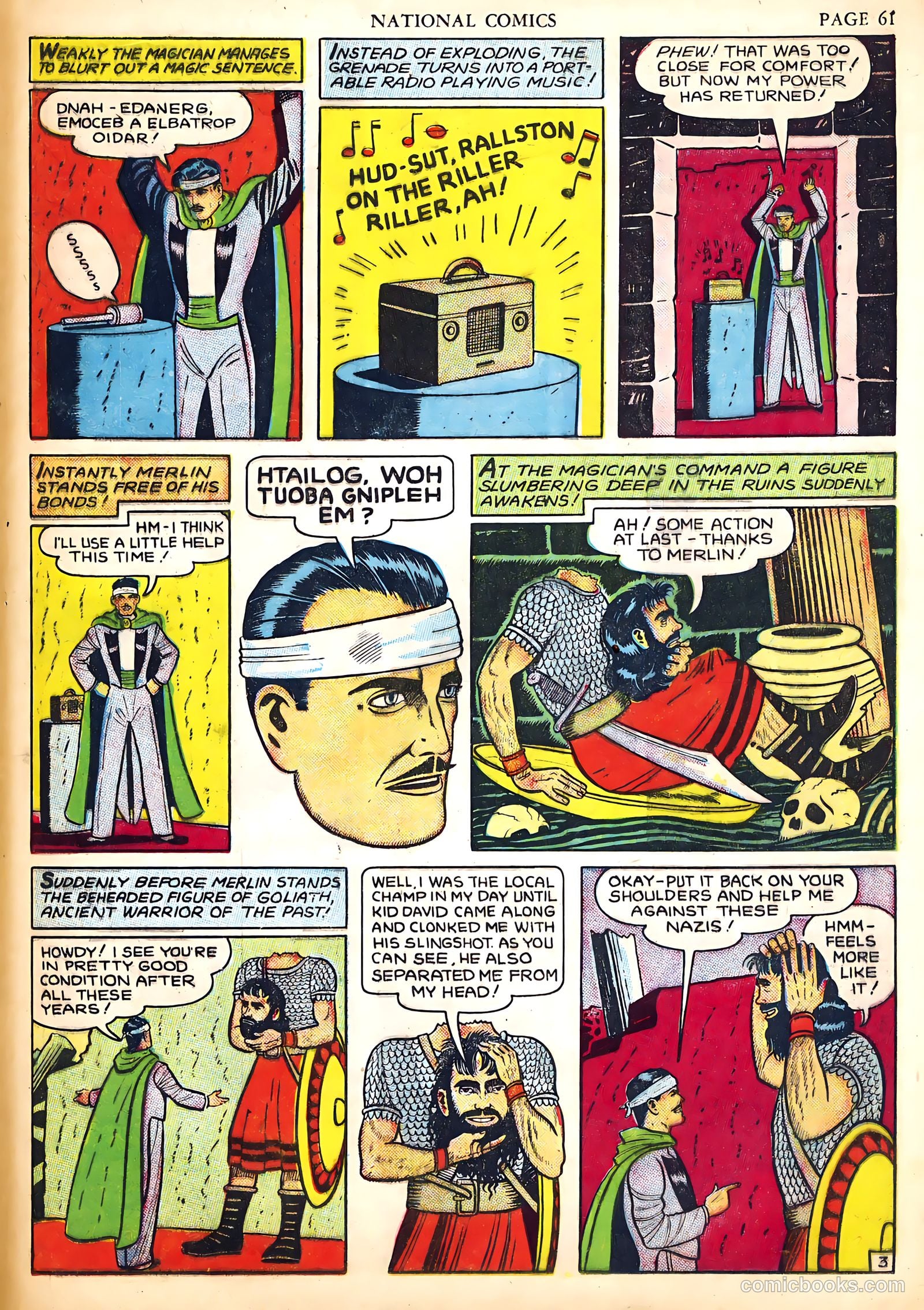 National Comics #19 (1942) — page 64 of 69