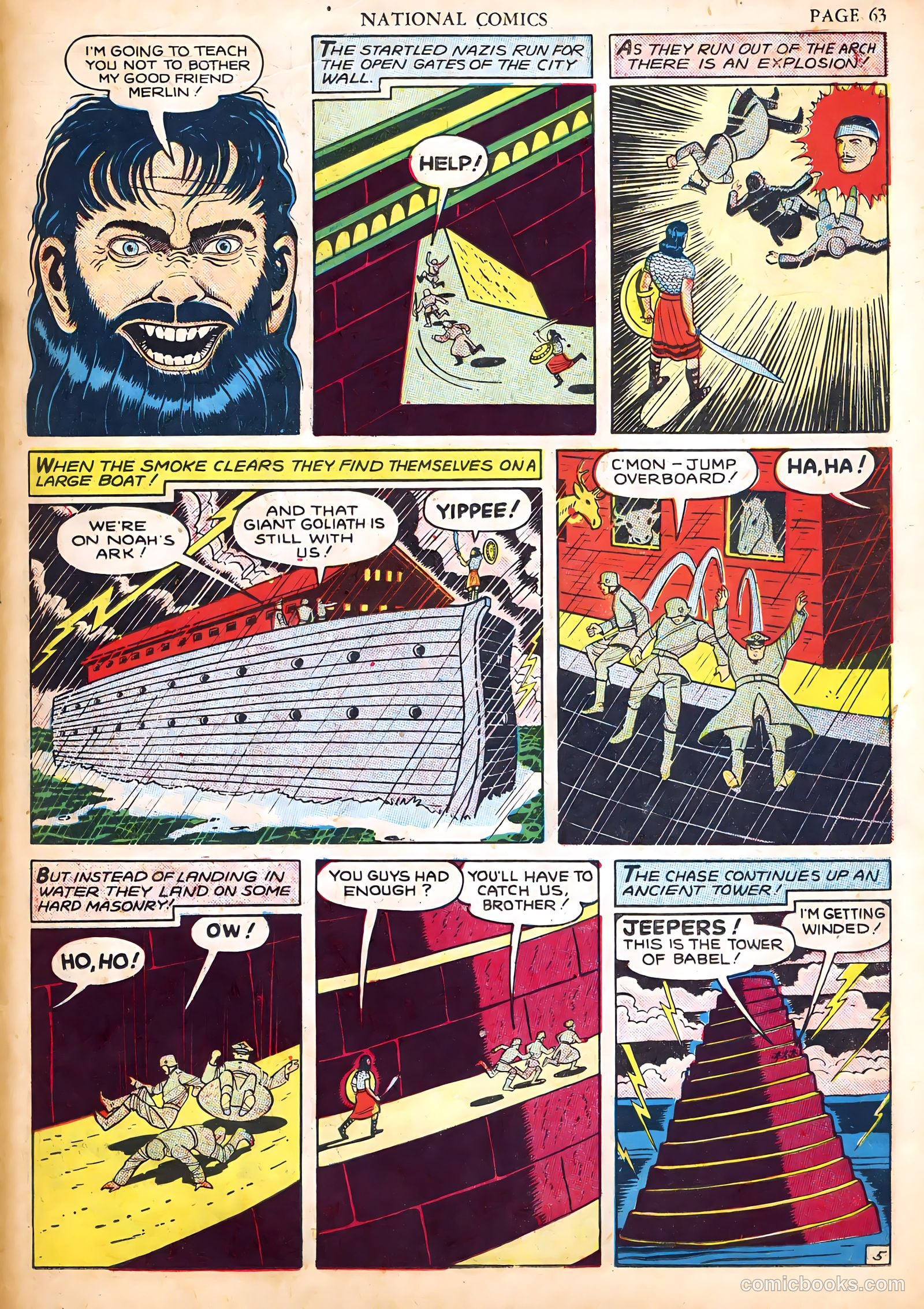 National Comics #19 (1942) — page 66 of 69