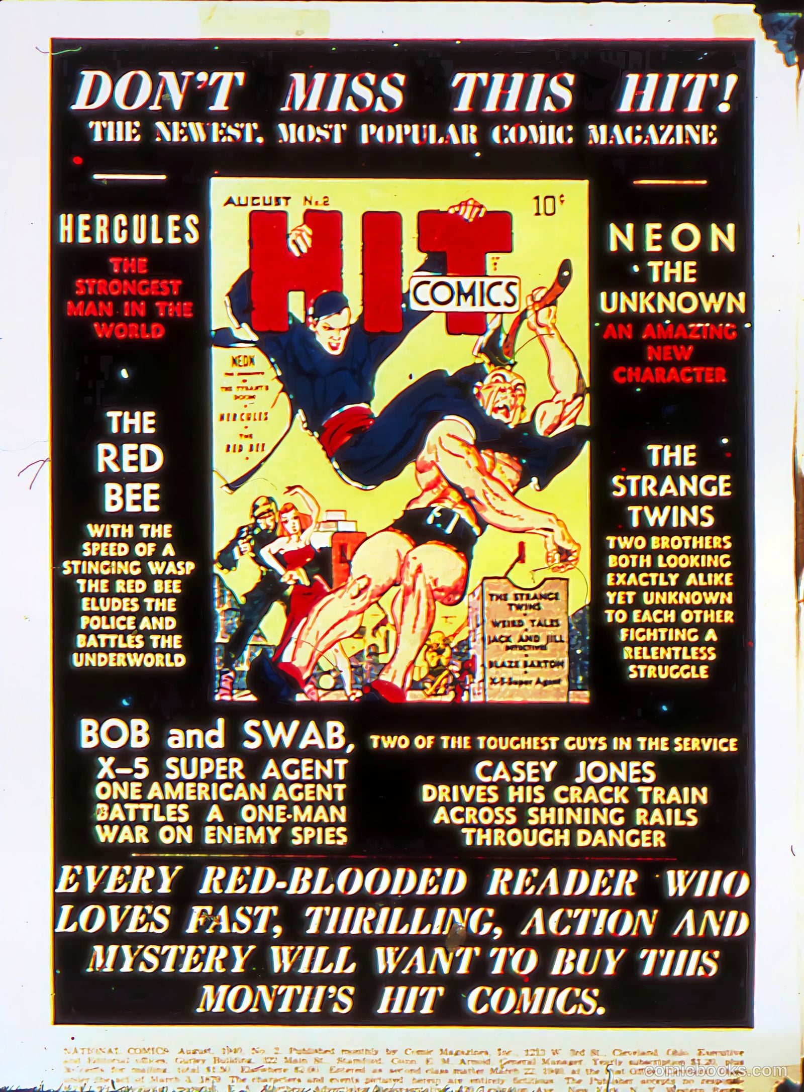 National Comics #2 (1940) — page 2 of 67