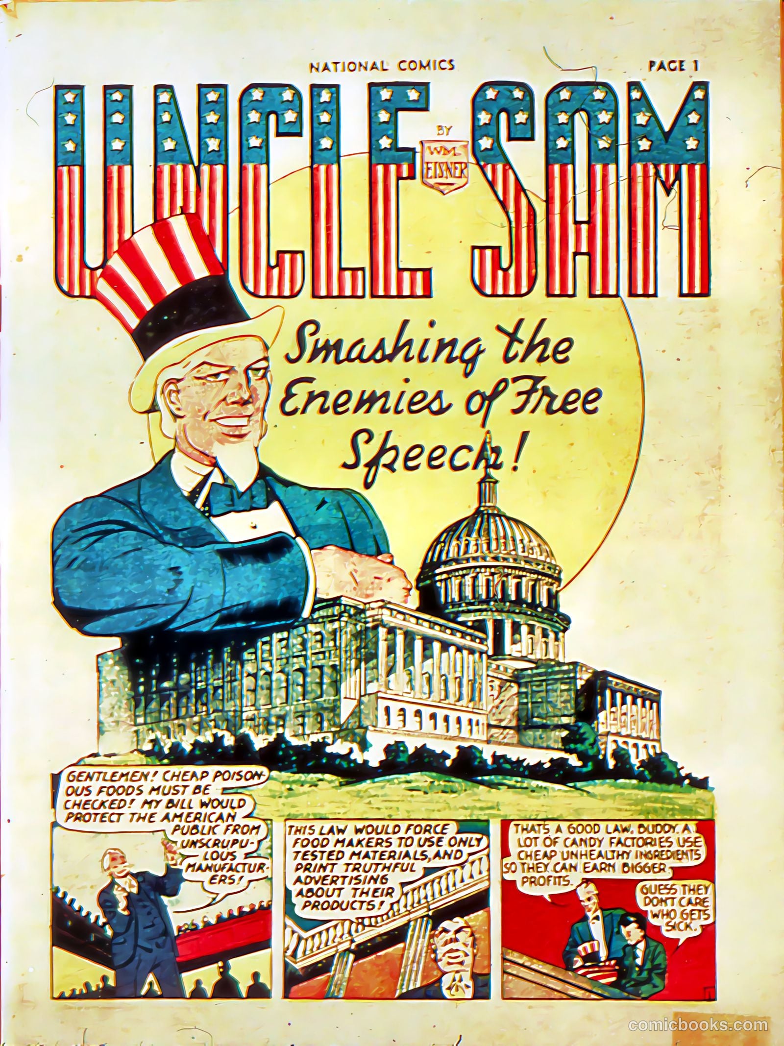 National Comics #2 (1940) — page 3 of 67