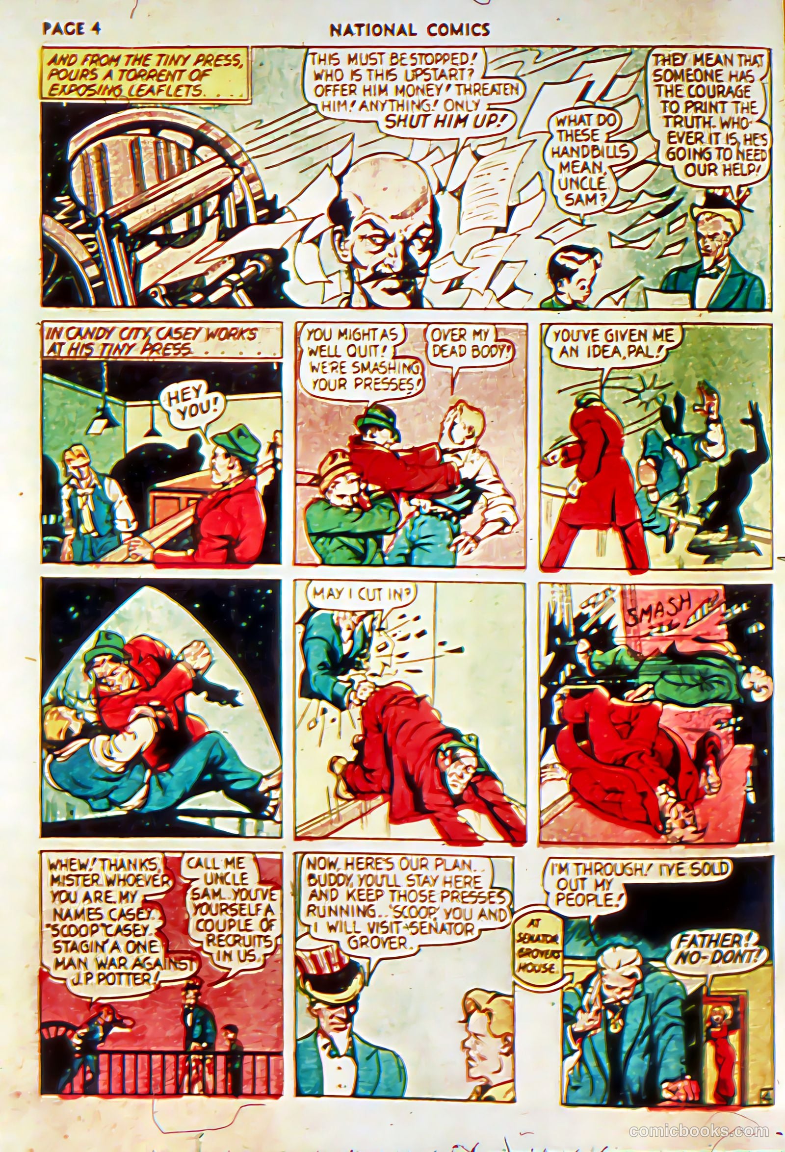 National Comics #2 (1940) — page 6 of 67