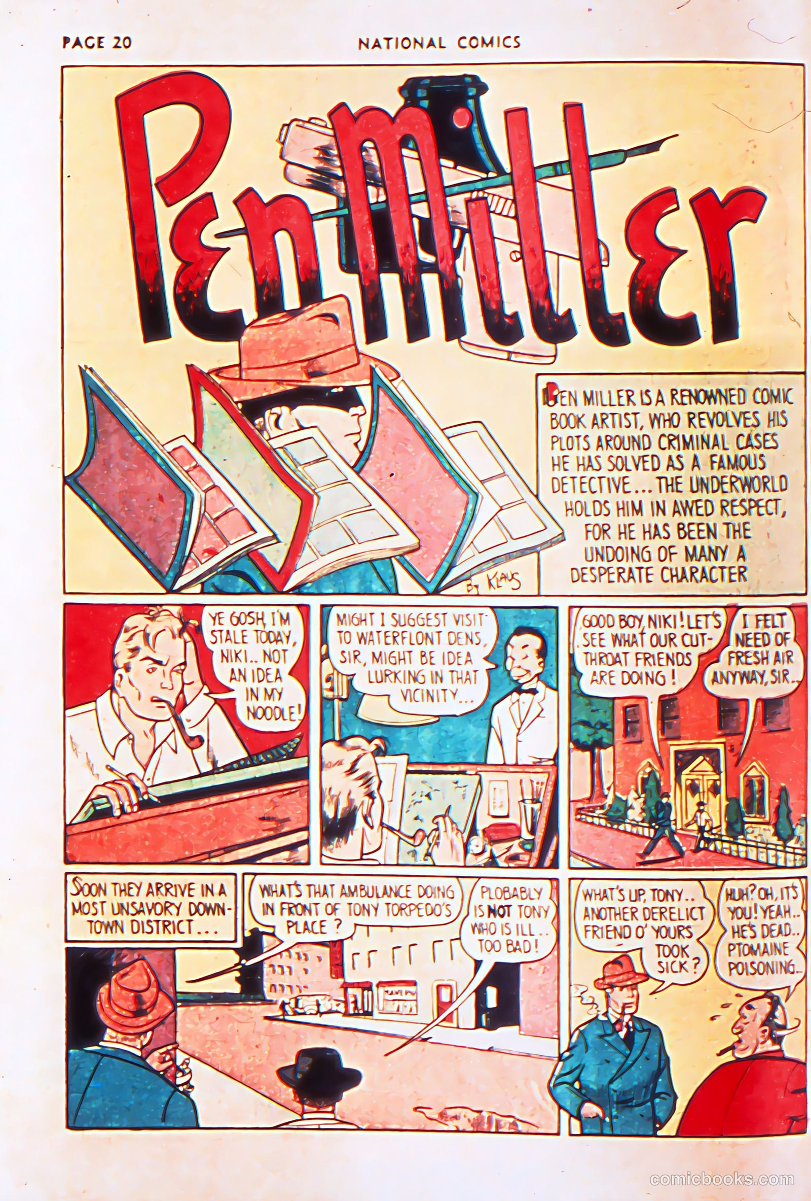 National Comics #2 (1940) — page 22 of 67