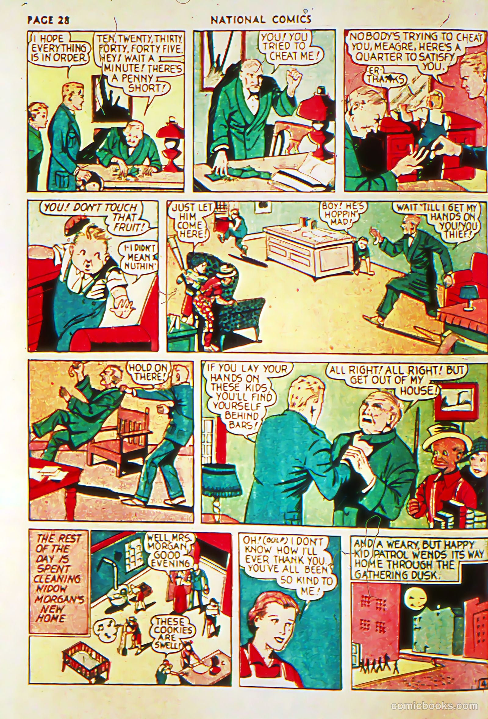 National Comics #2 (1940) — page 30 of 67
