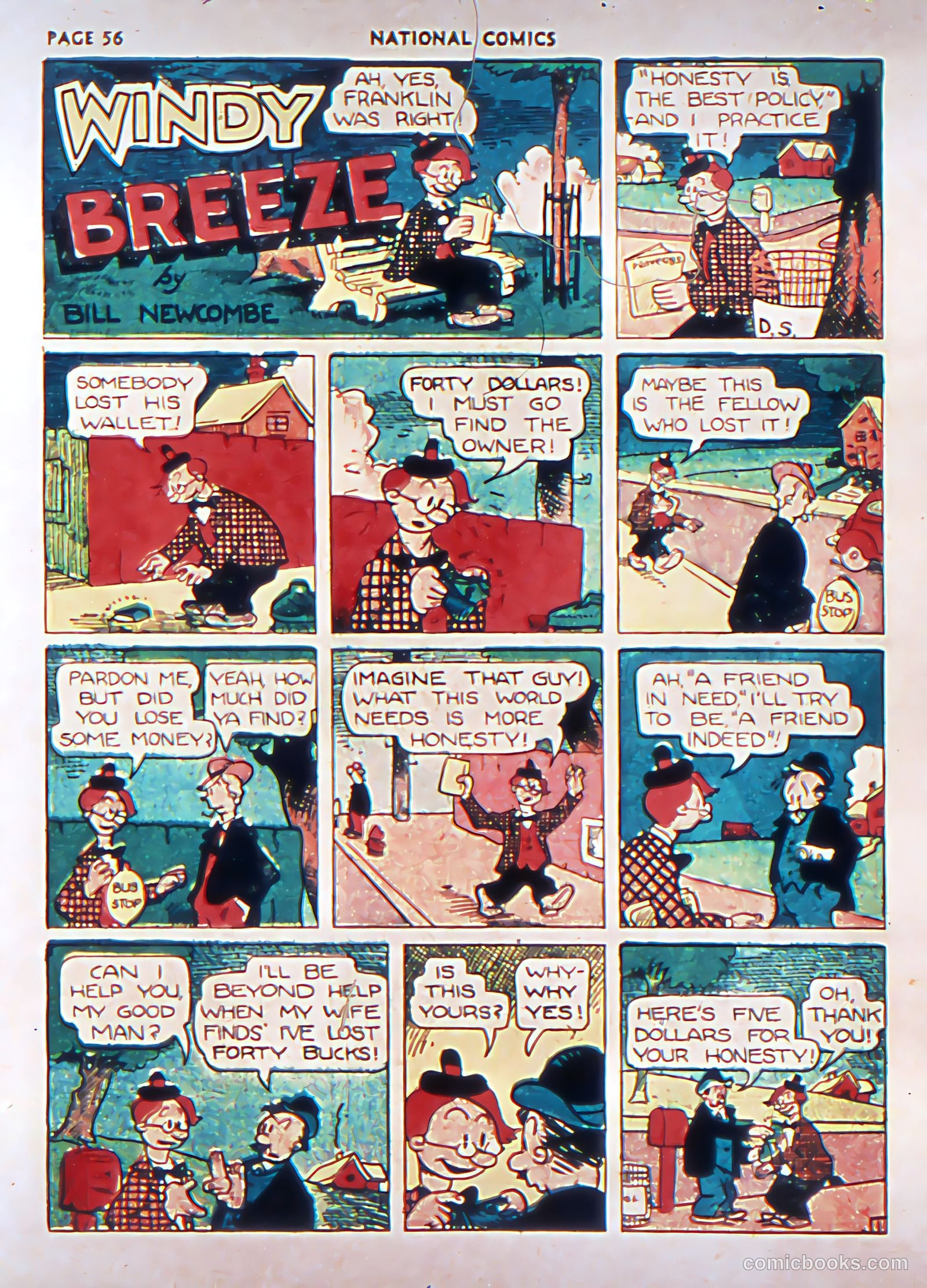 National Comics #2 (1940) — page 58 of 67