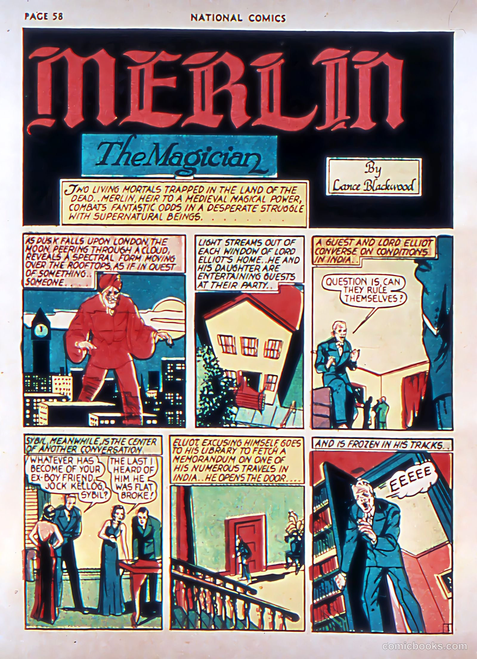 National Comics #2 (1940) — page 60 of 67