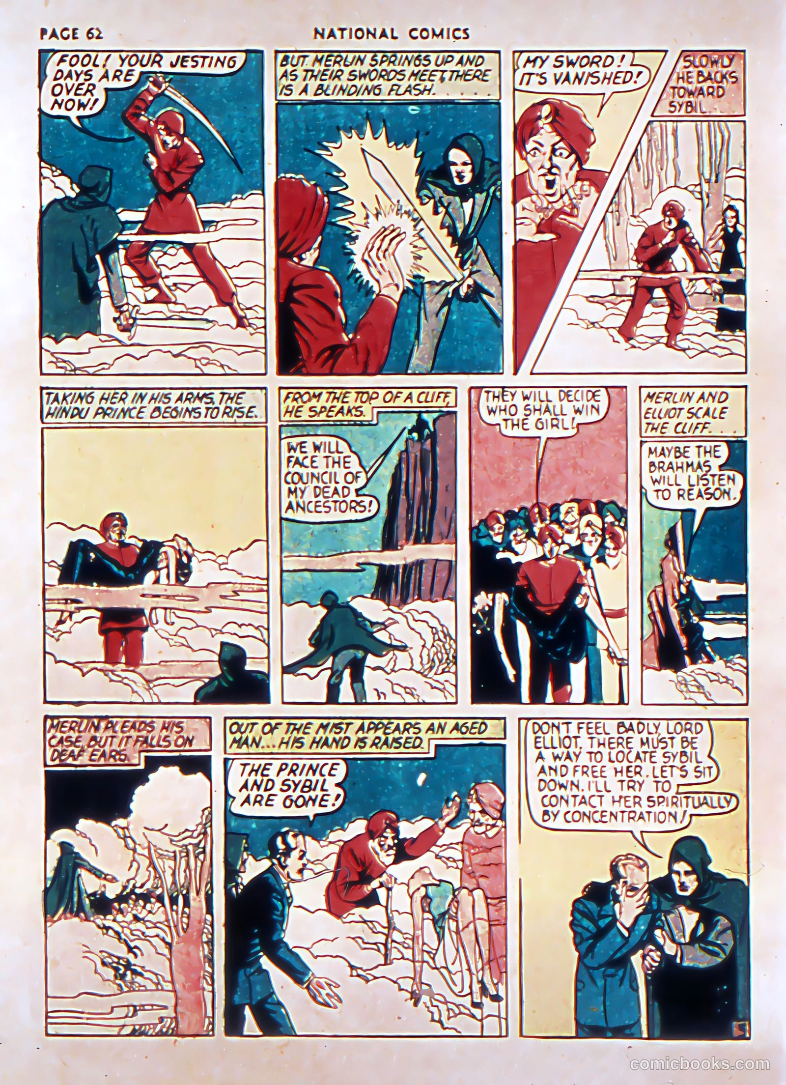 National Comics #2 (1940) — page 64 of 67