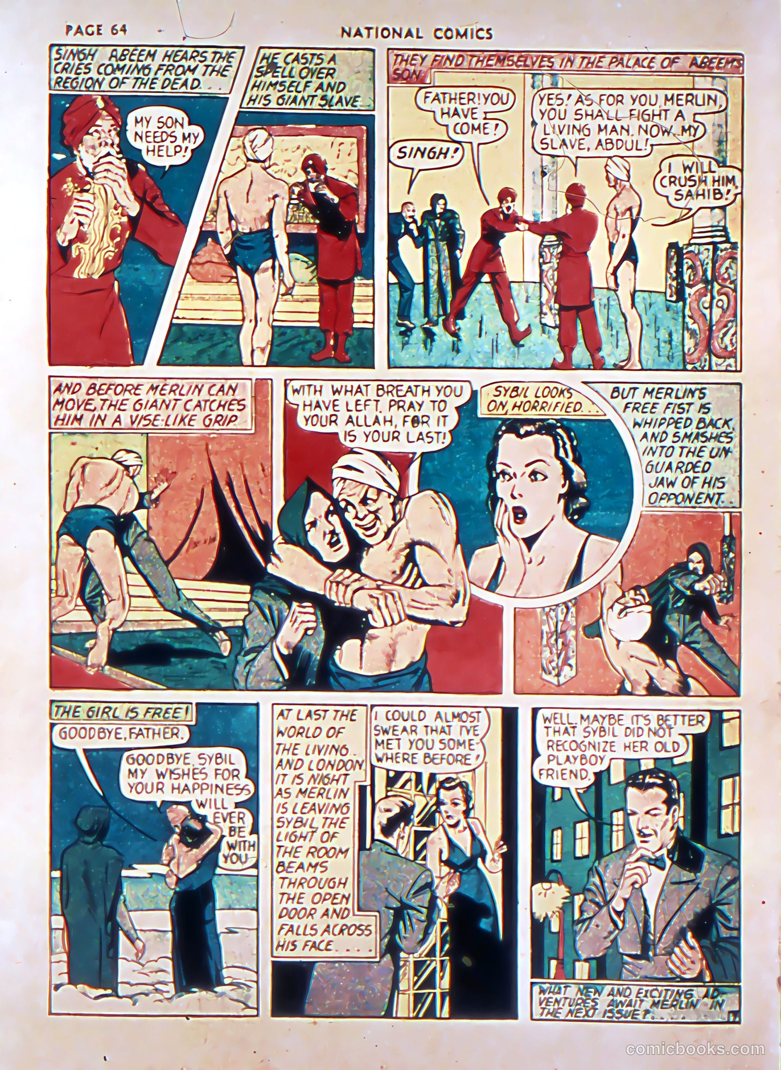 National Comics #2 (1940) — page 65 of 67
