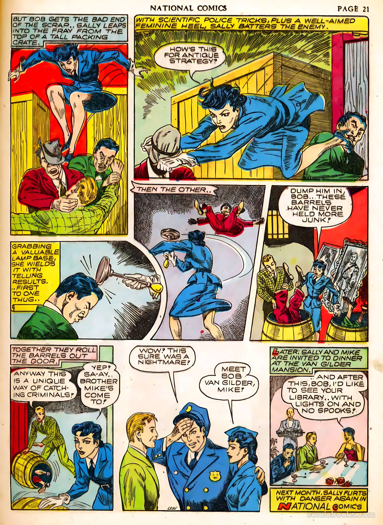 National Comics #20 (1942) — page 22 of 65