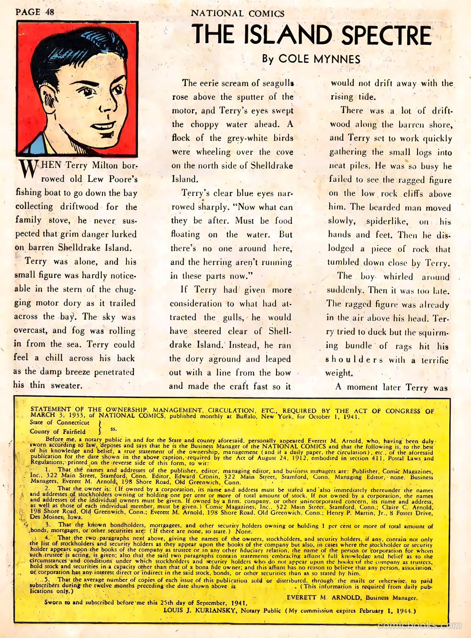 National Comics #20 (1942) — page 49 of 65
