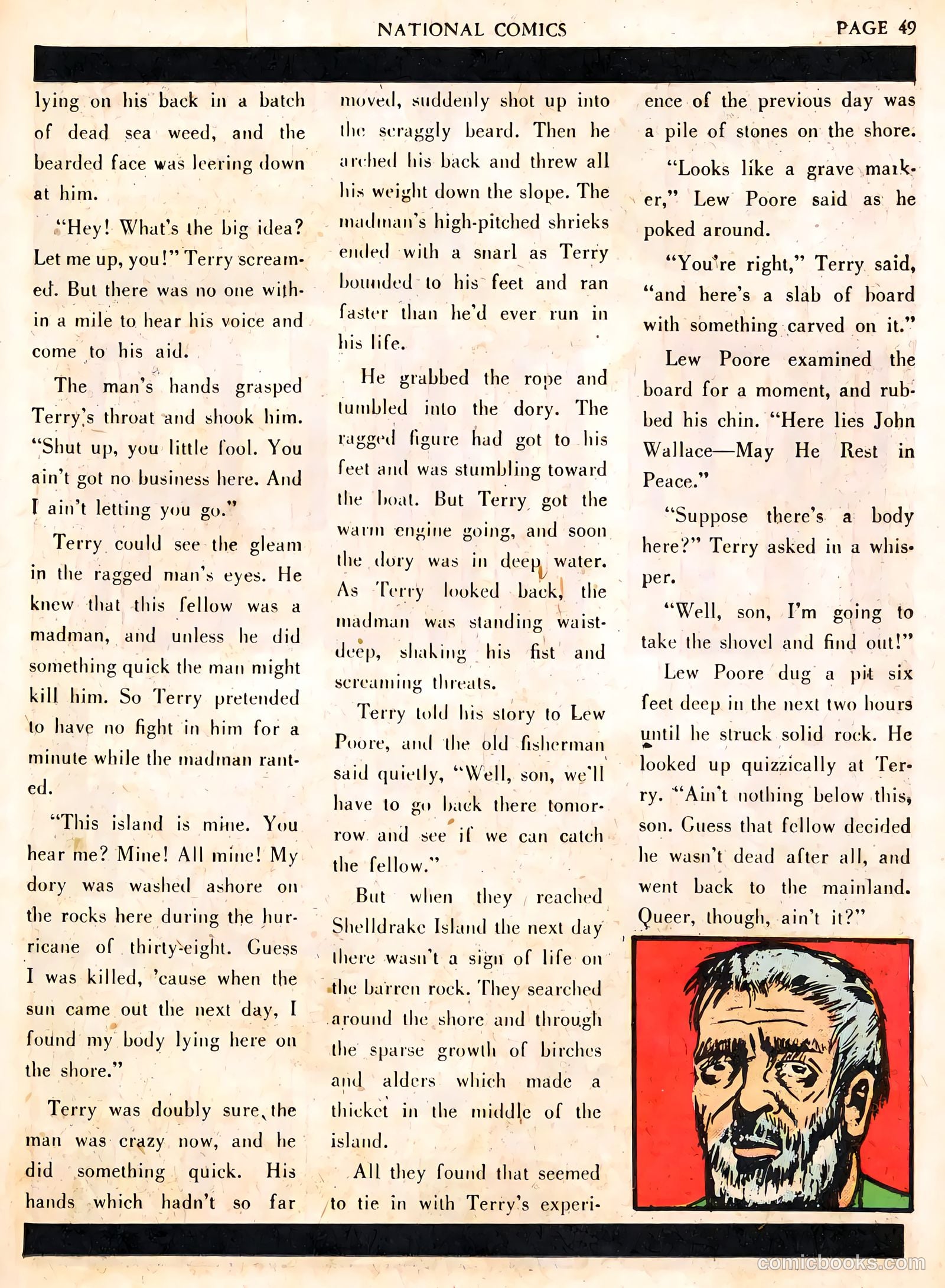 National Comics #20 (1942) — page 50 of 65