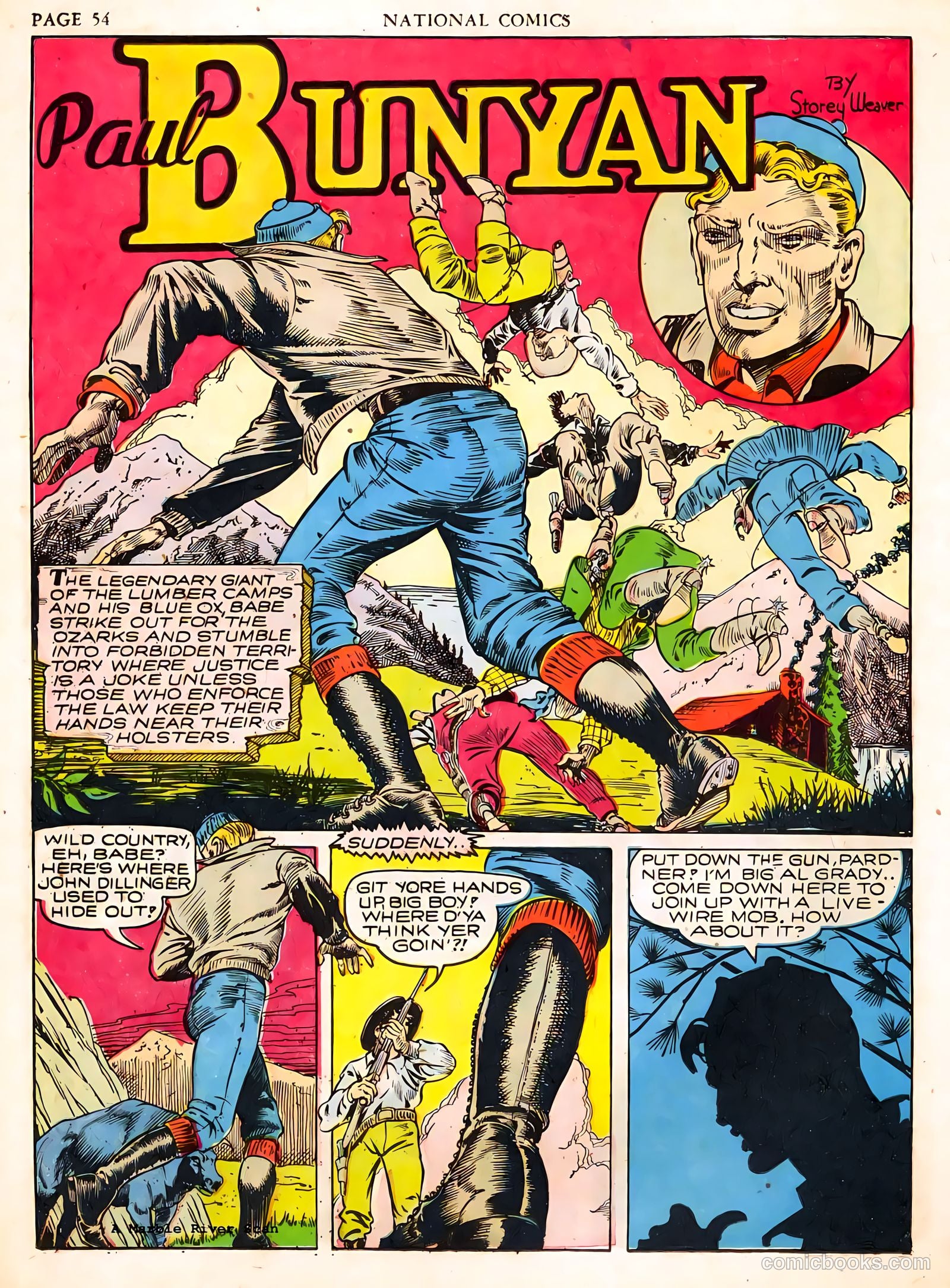 National Comics #20 (1942) — page 55 of 65