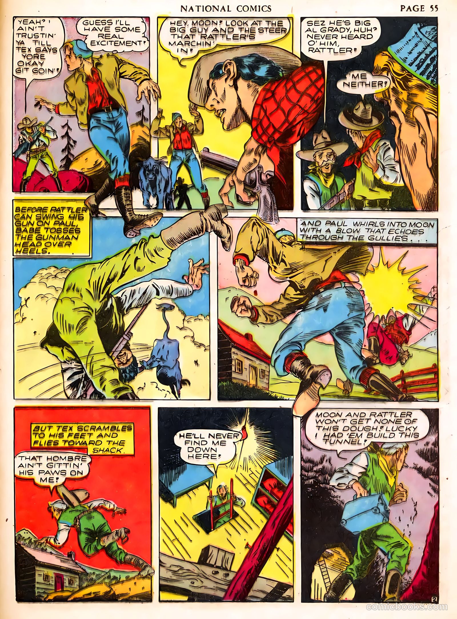 National Comics #20 (1942) — page 56 of 65