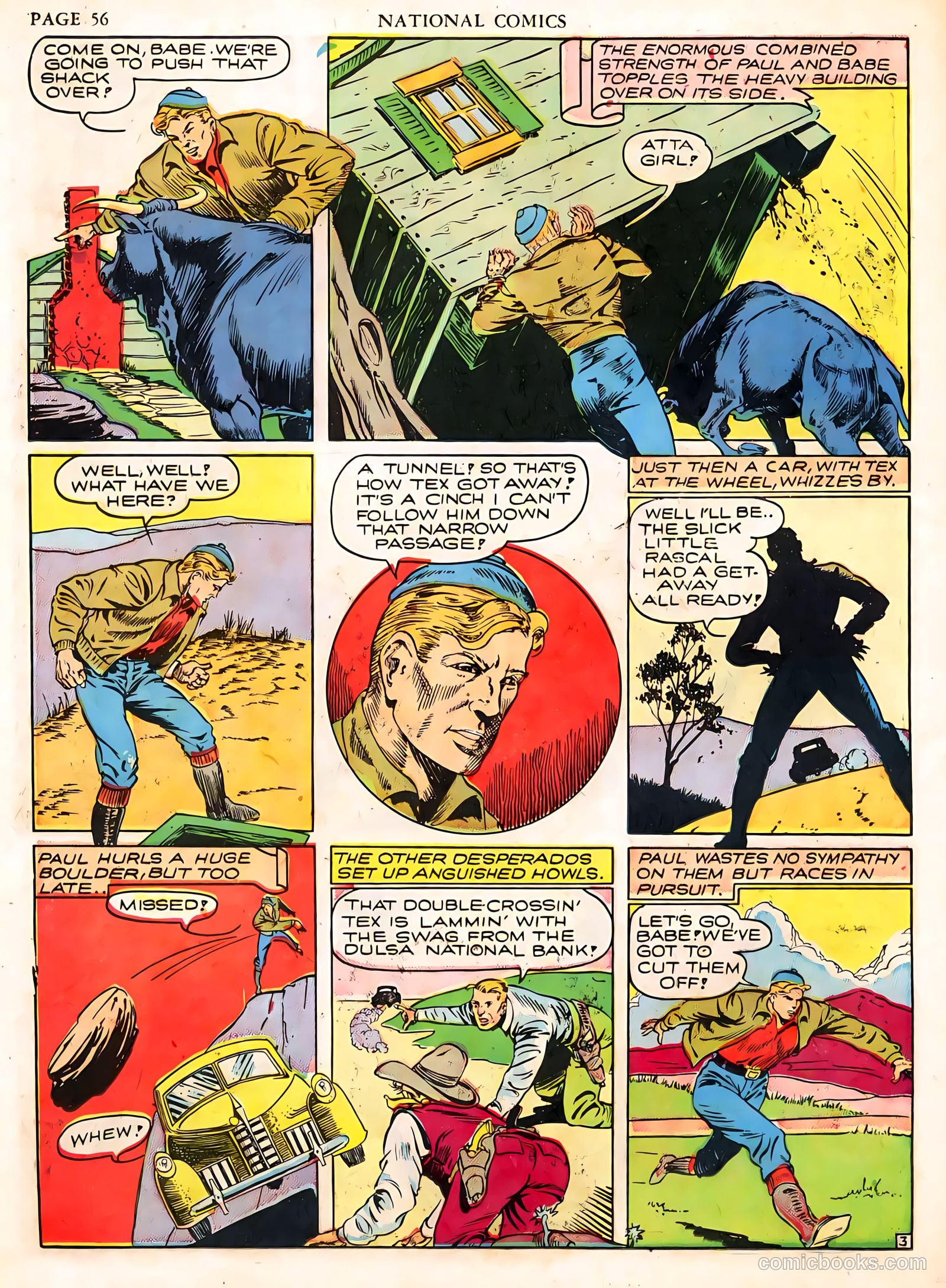 National Comics #20 (1942) — page 57 of 65