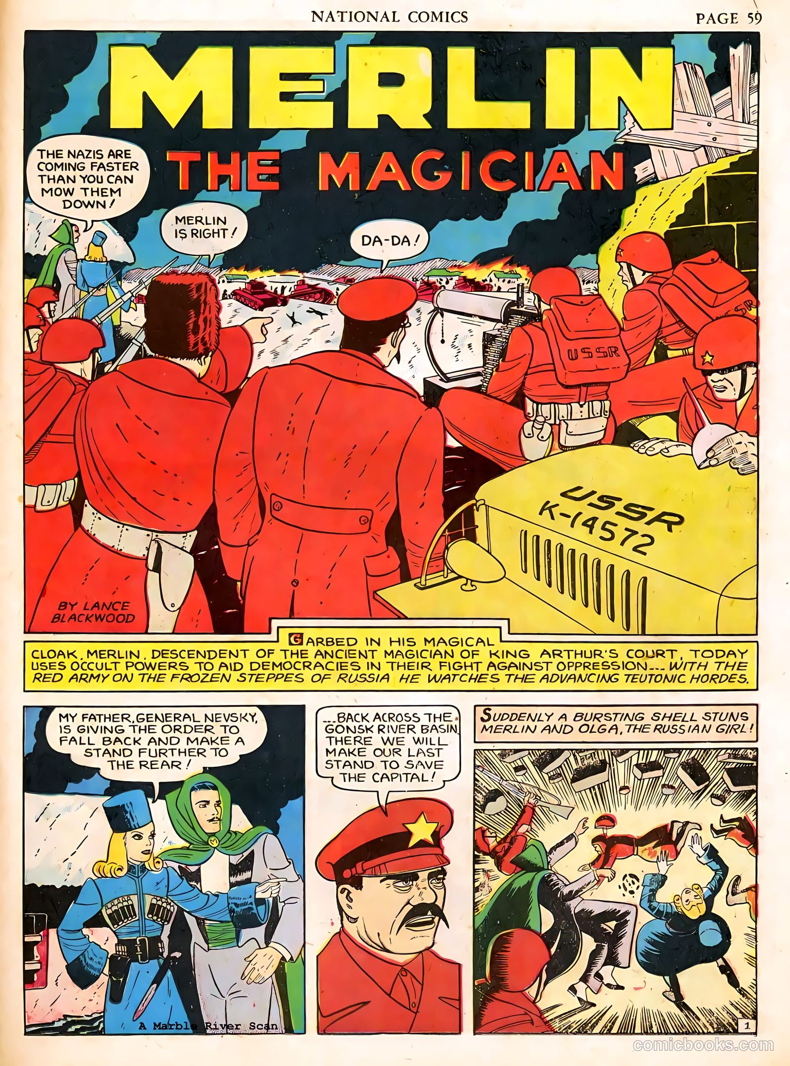 National Comics #20 (1942) — page 60 of 65