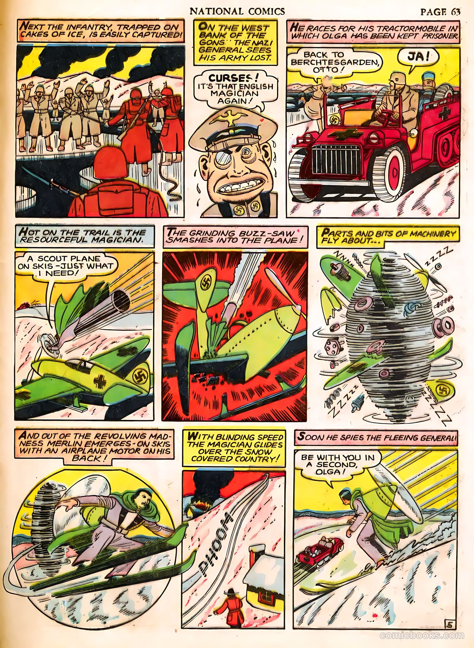 National Comics #20 (1942) — page 64 of 65