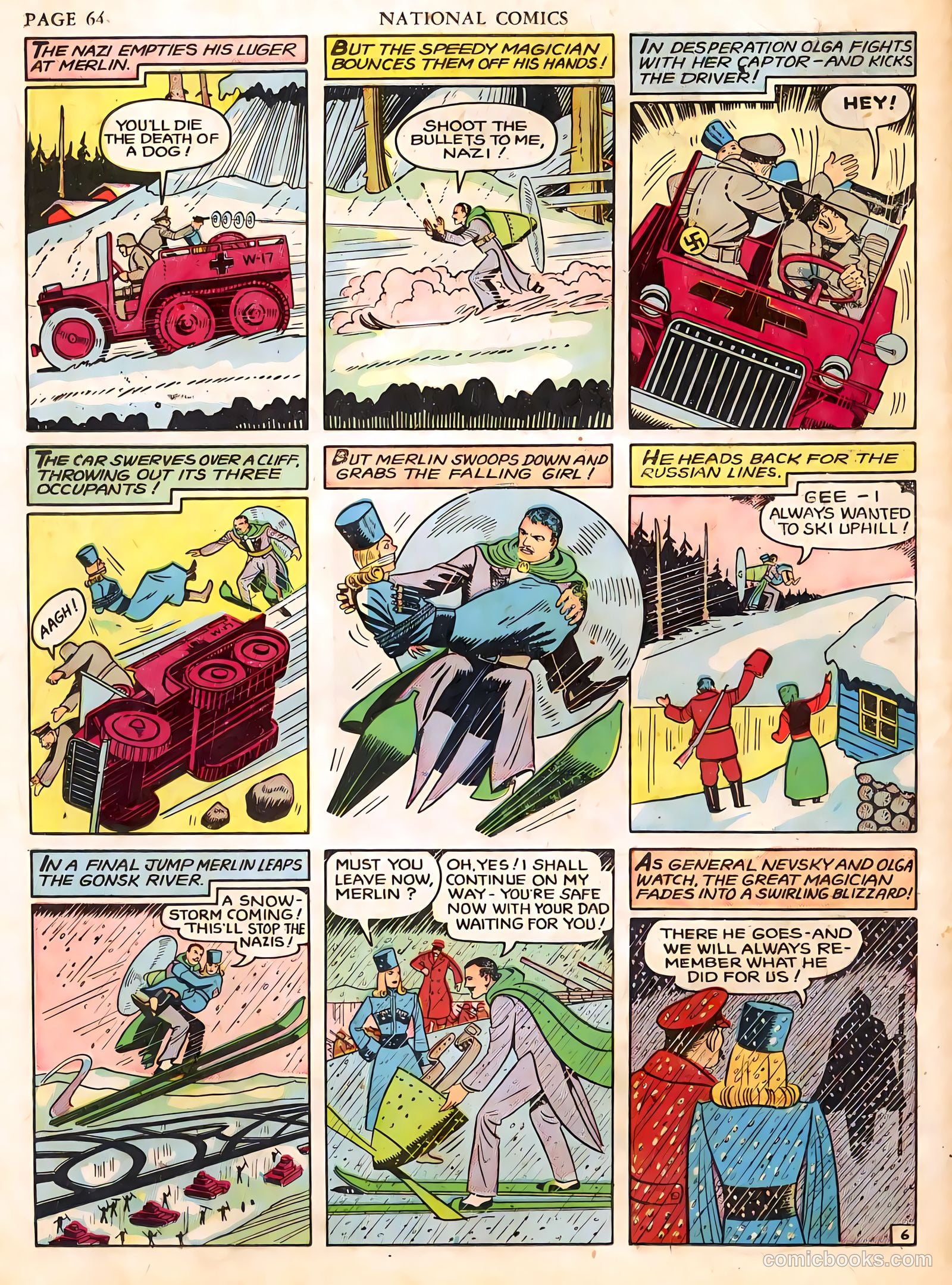 National Comics #20 (1942) — page 65 of 65