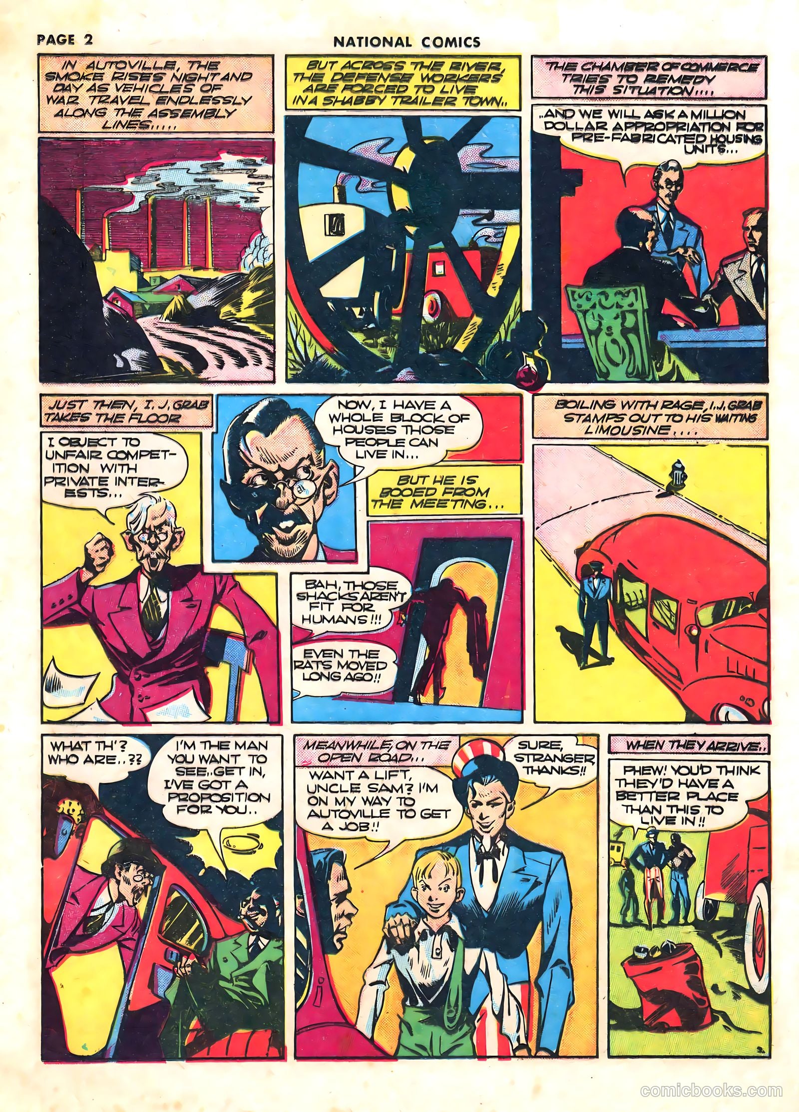 National Comics #21 (1942) — page 3 of 66