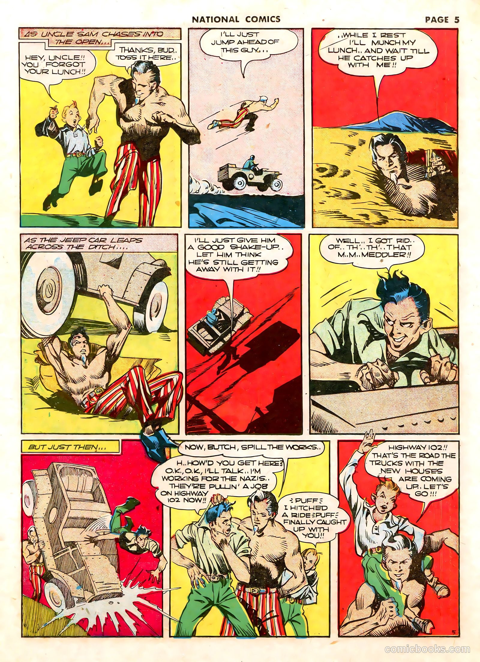 National Comics #21 (1942) — page 6 of 66