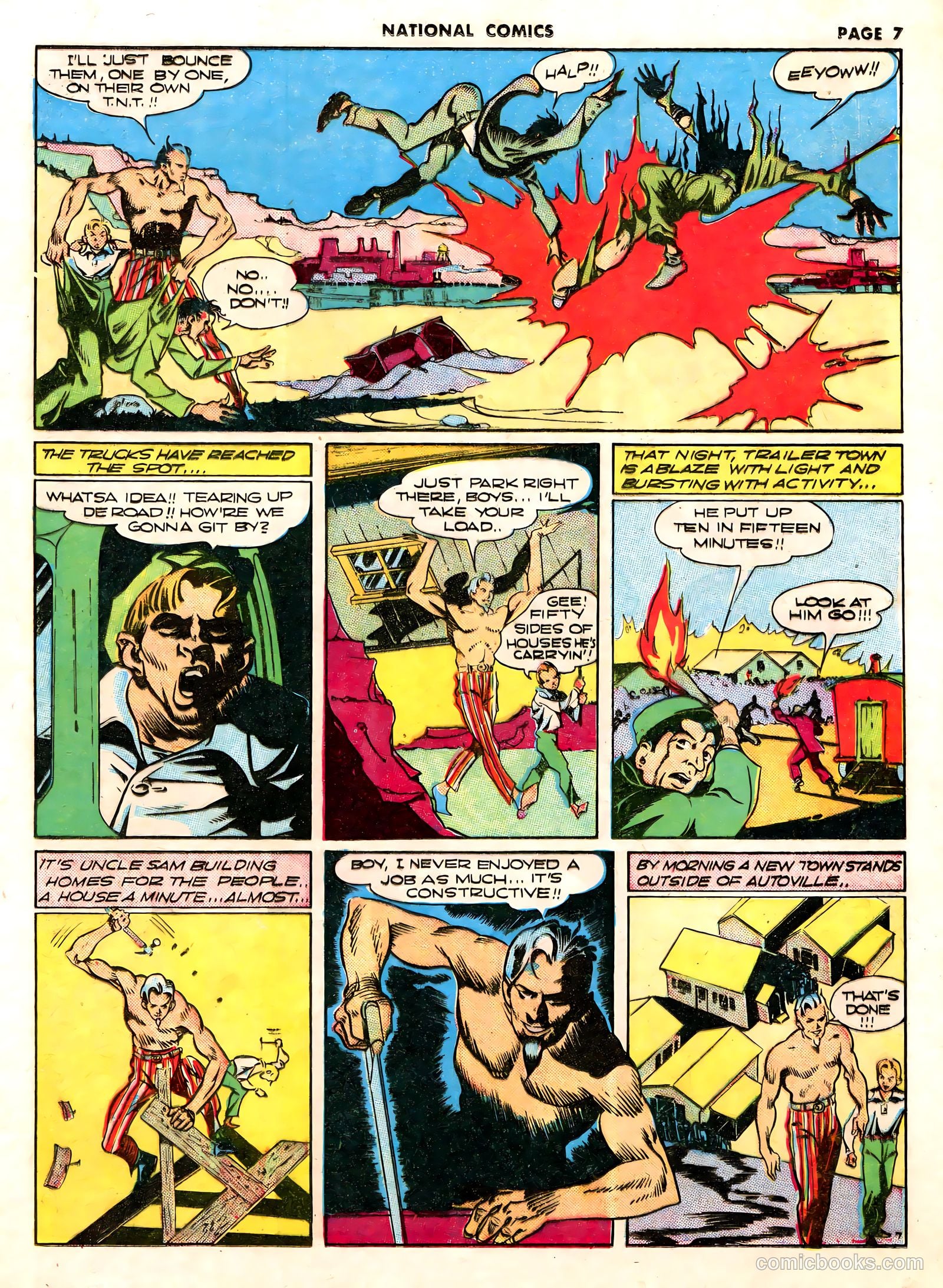 National Comics #21 (1942) — page 8 of 66
