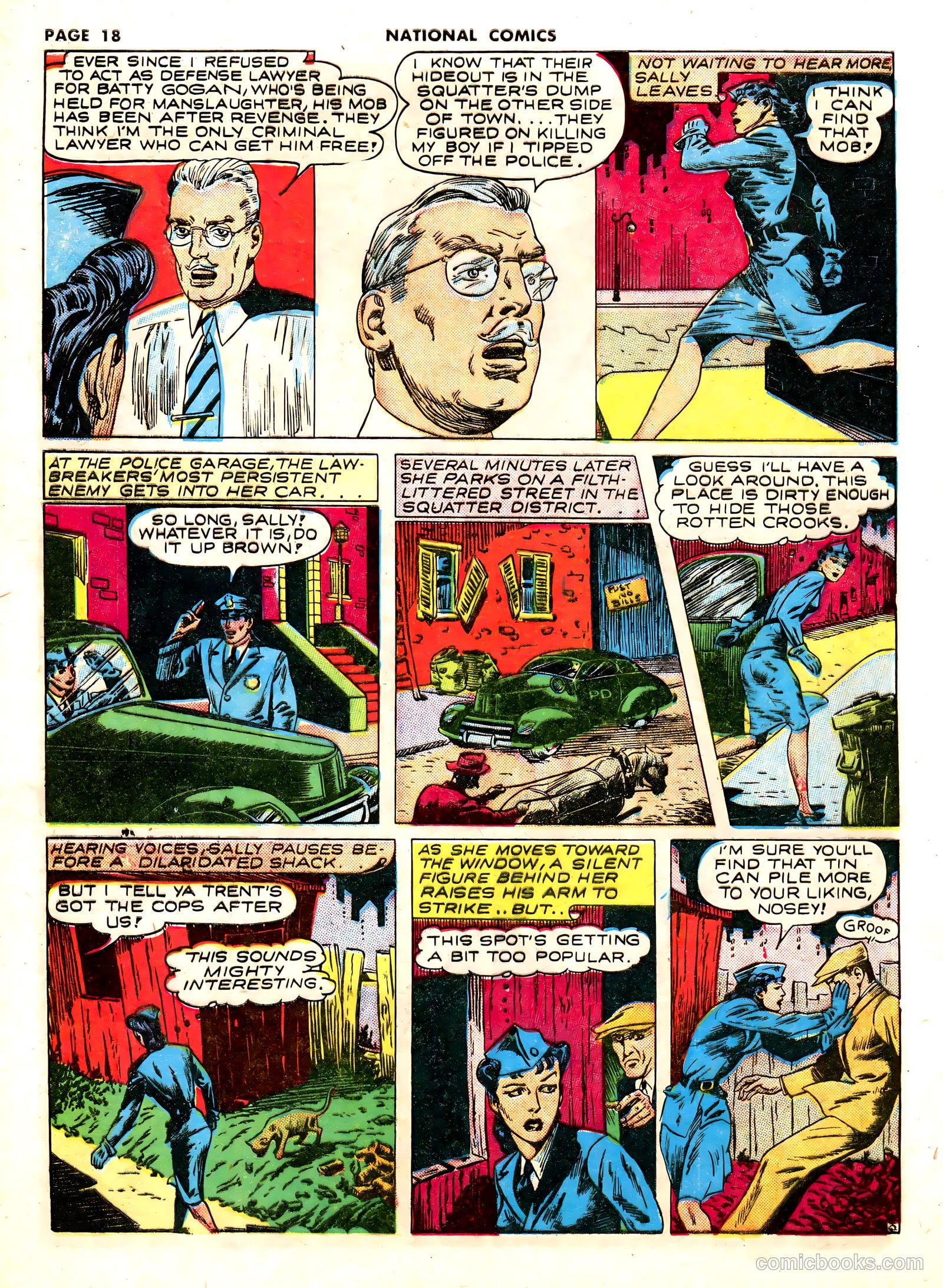 National Comics #21 (1942) — page 19 of 66