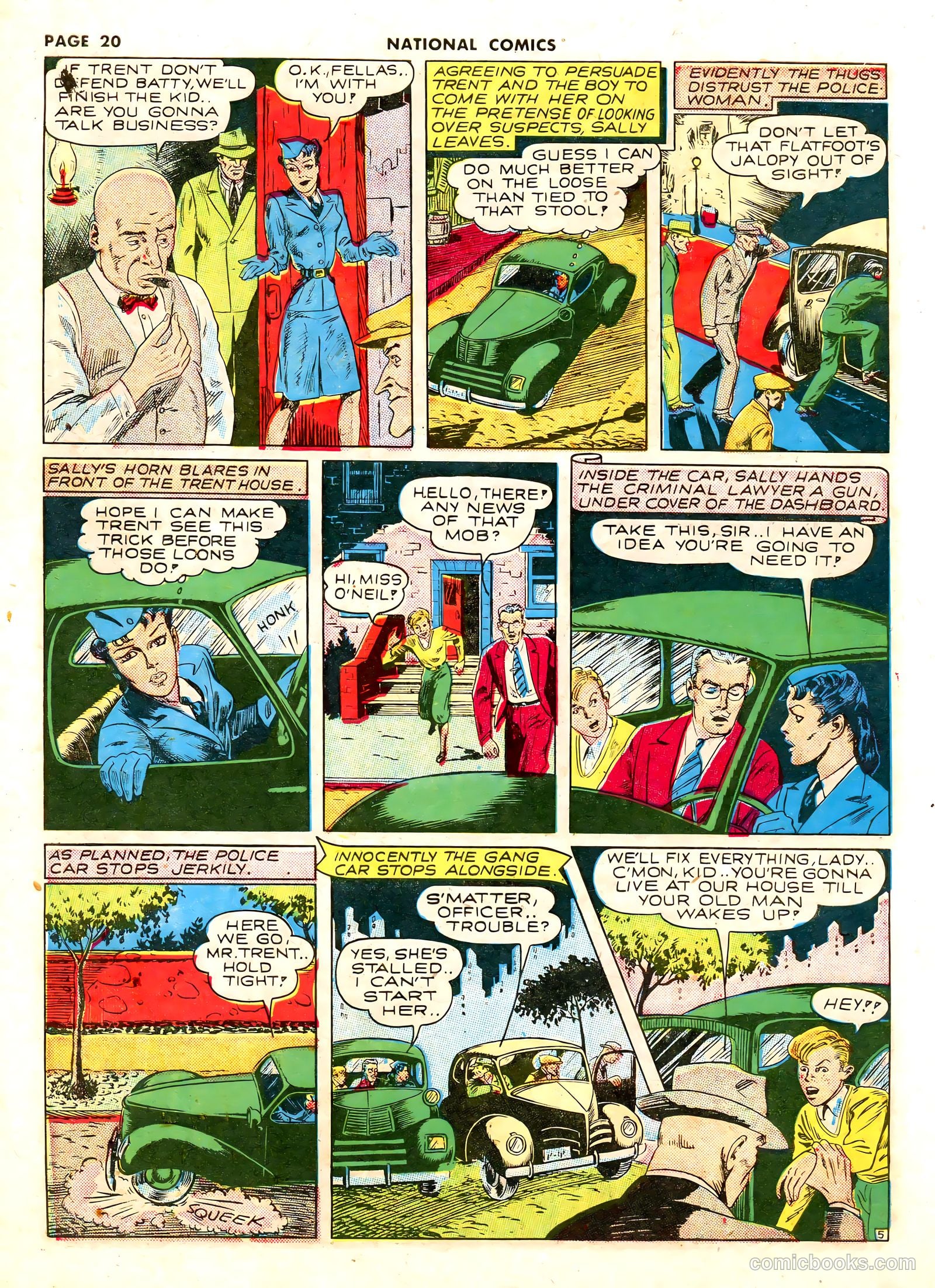 National Comics #21 (1942) — page 21 of 66