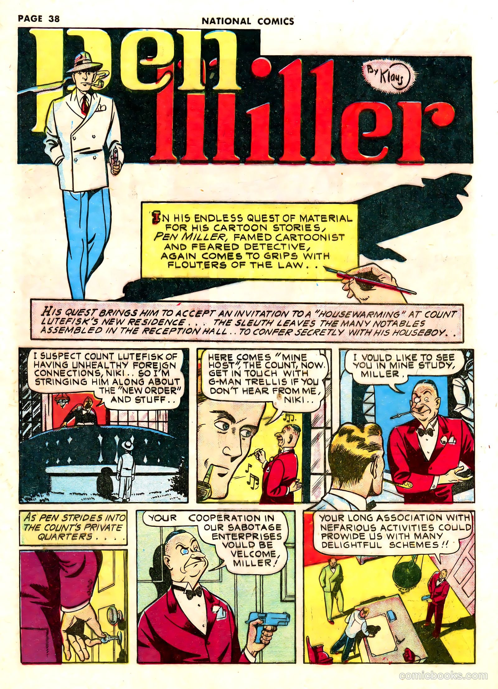 National Comics #21 (1942) — page 39 of 66