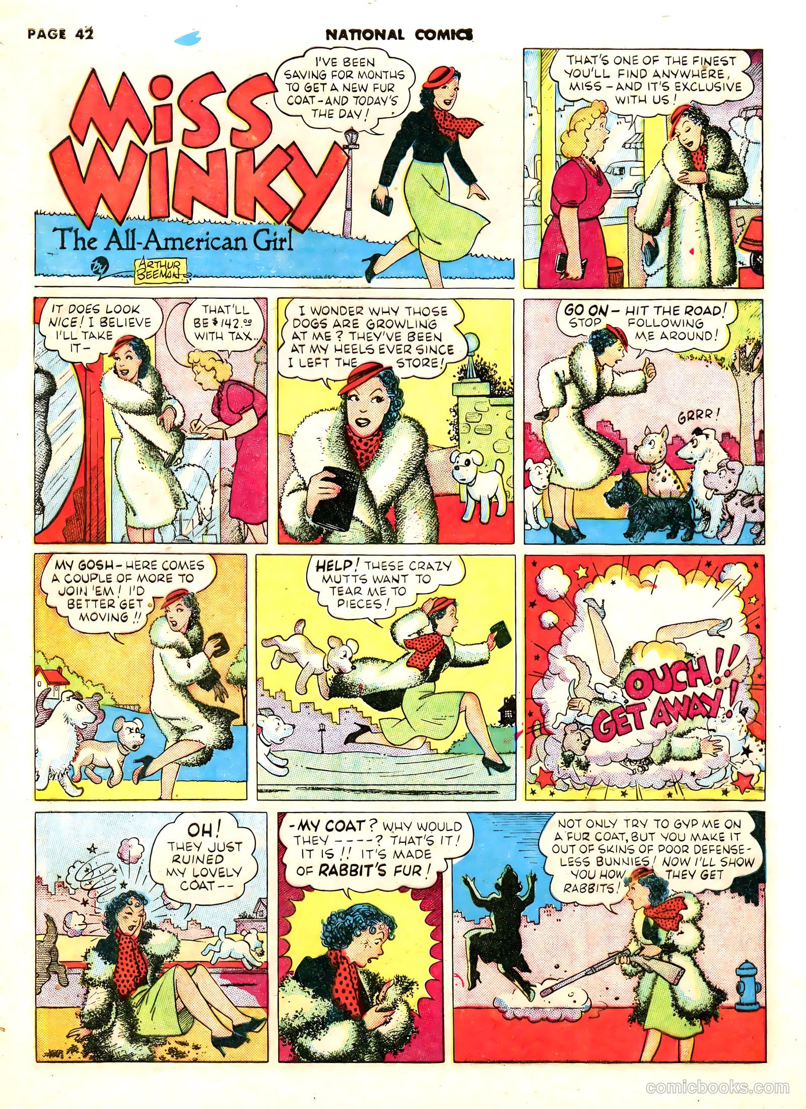 National Comics #21 (1942) — page 43 of 66
