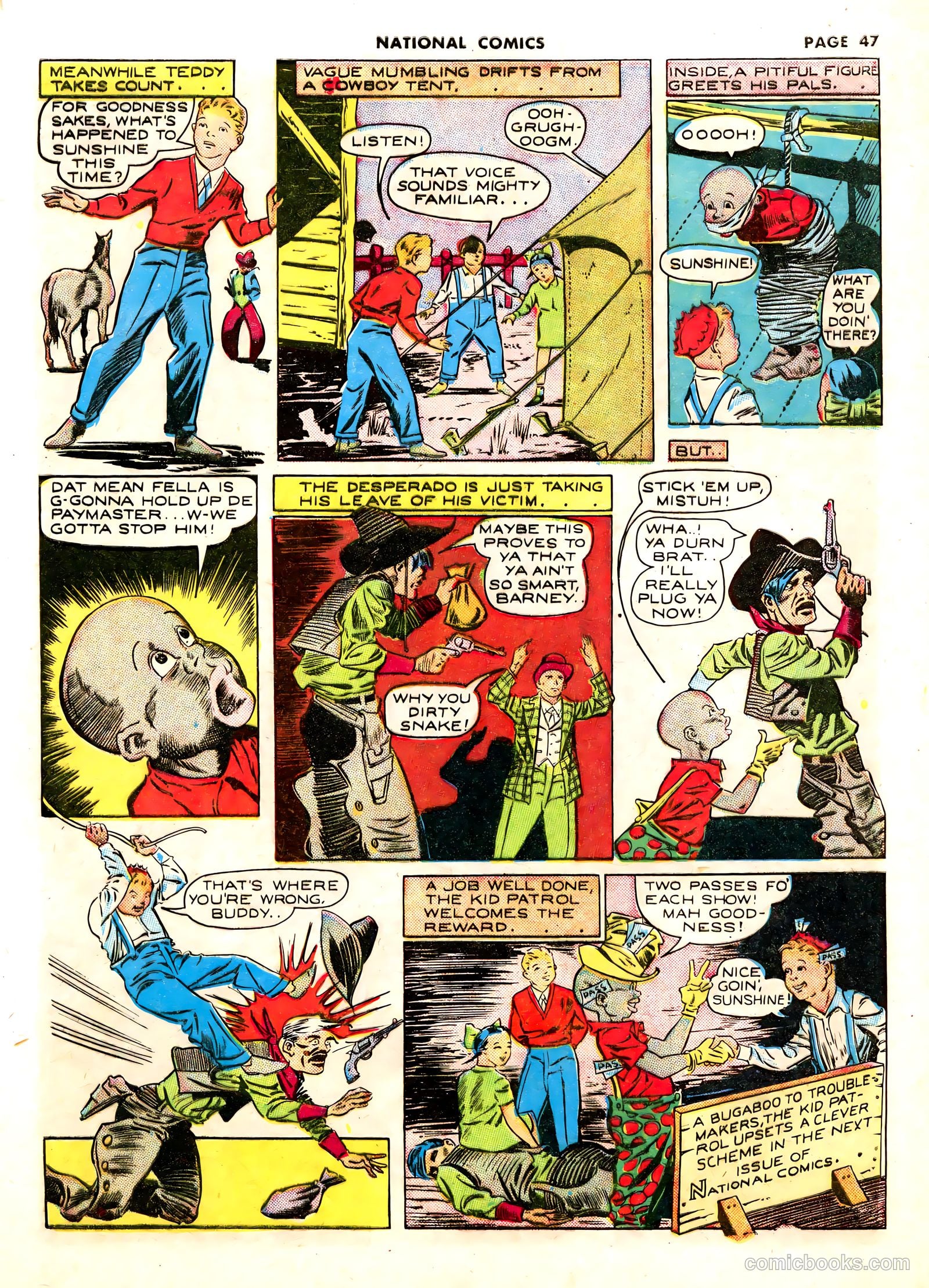 National Comics #21 (1942) — page 48 of 66