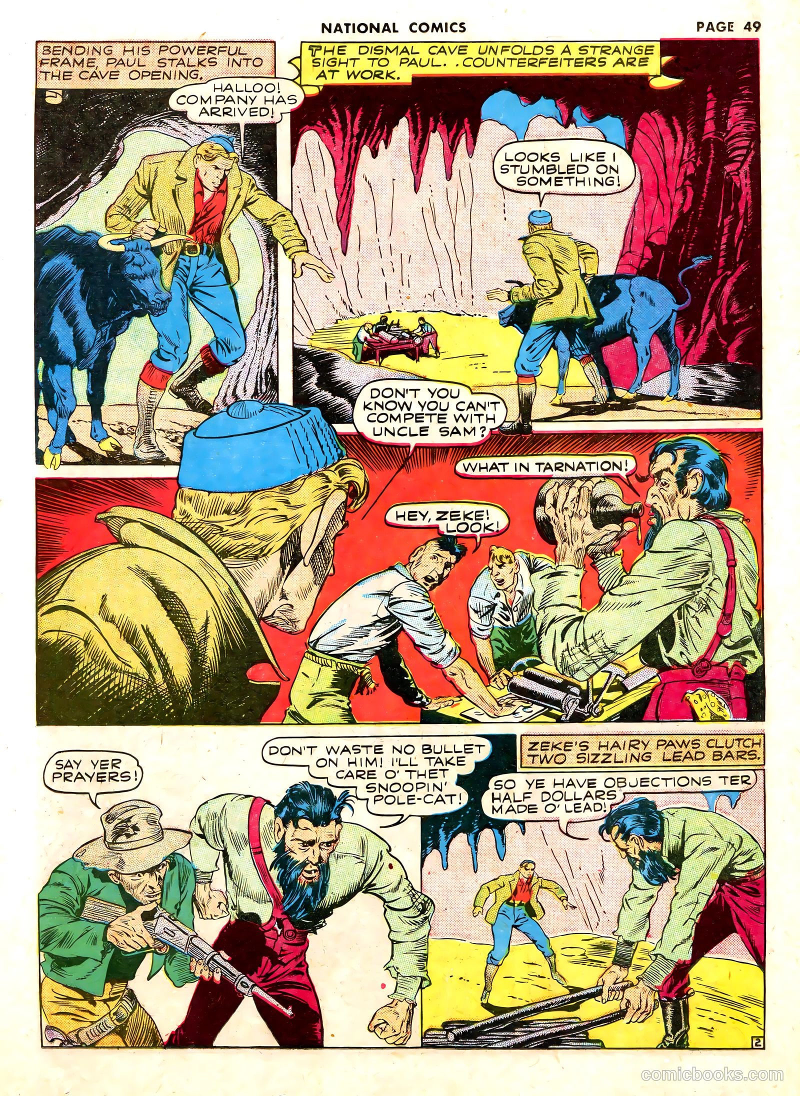 National Comics #21 (1942) — page 50 of 66