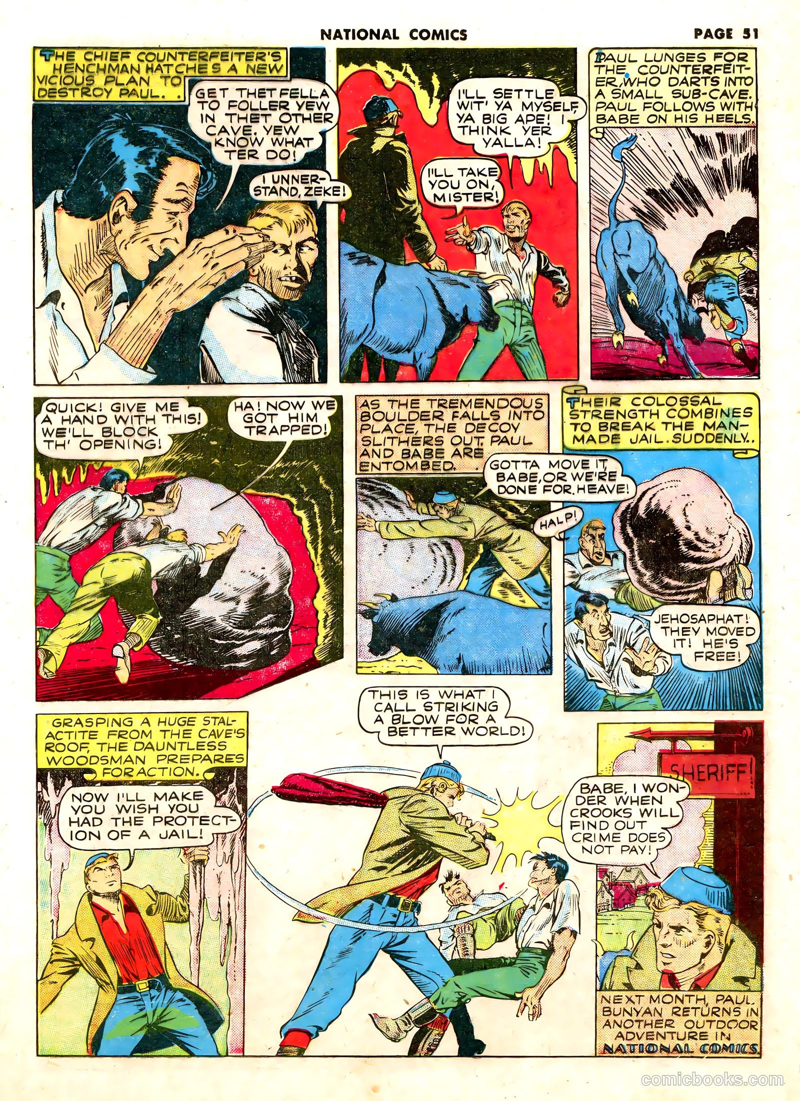 National Comics #21 (1942) — page 52 of 66