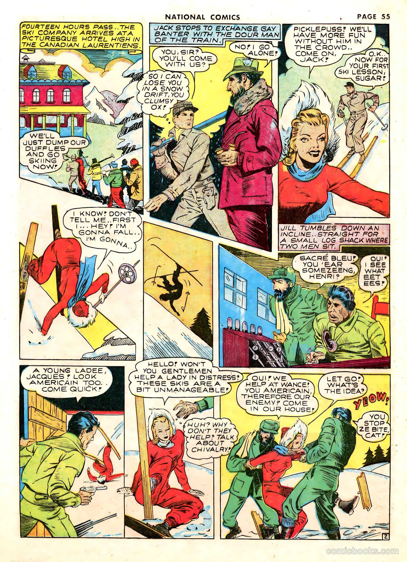 National Comics #21 (1942) — page 56 of 66