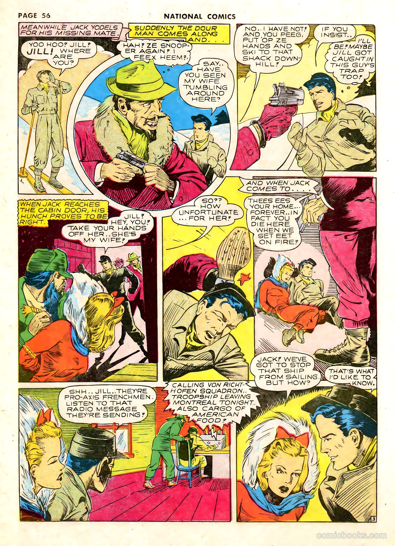 National Comics #21 (1942) — page 57 of 66