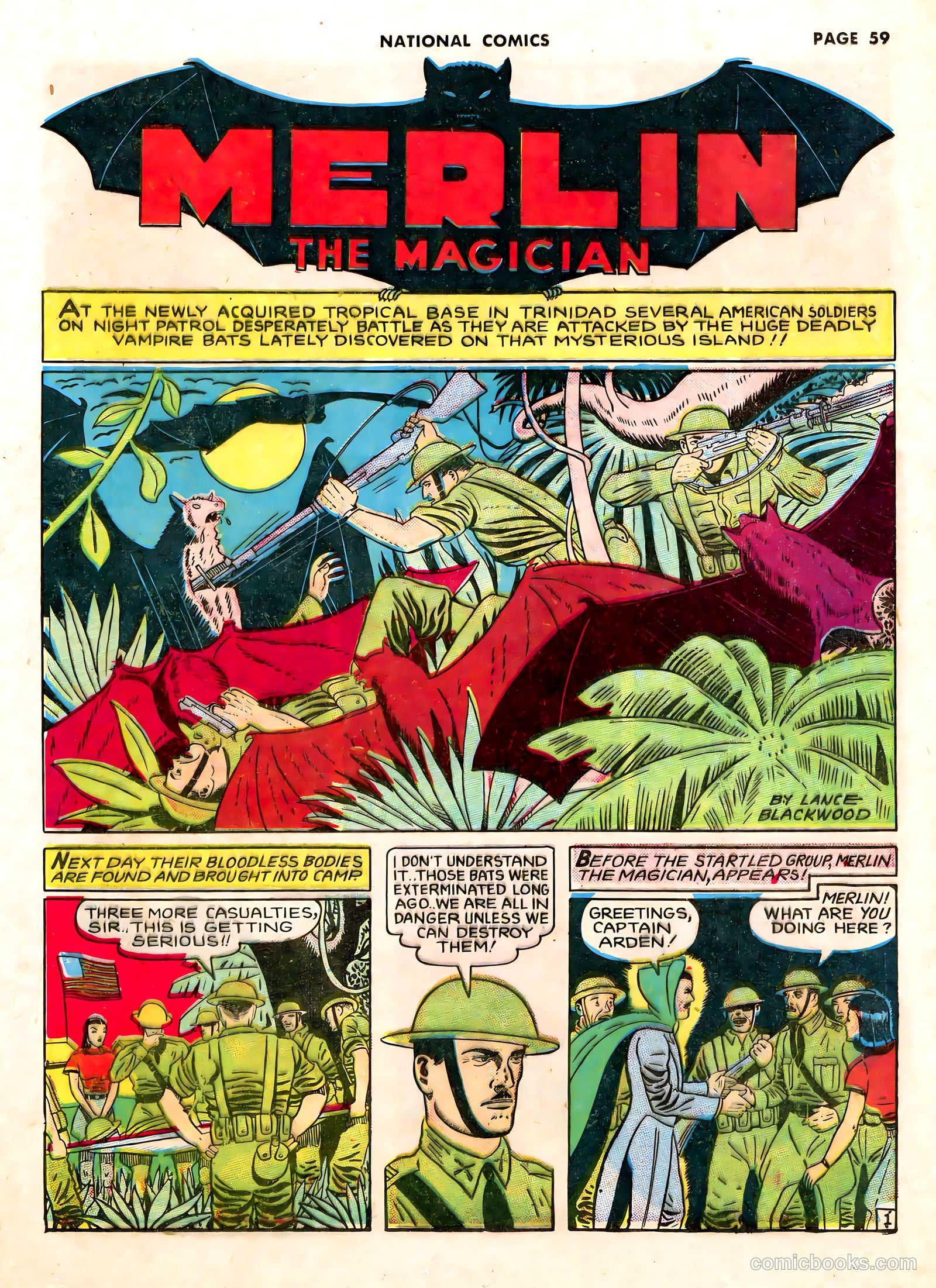 National Comics #21 (1942) — page 60 of 66
