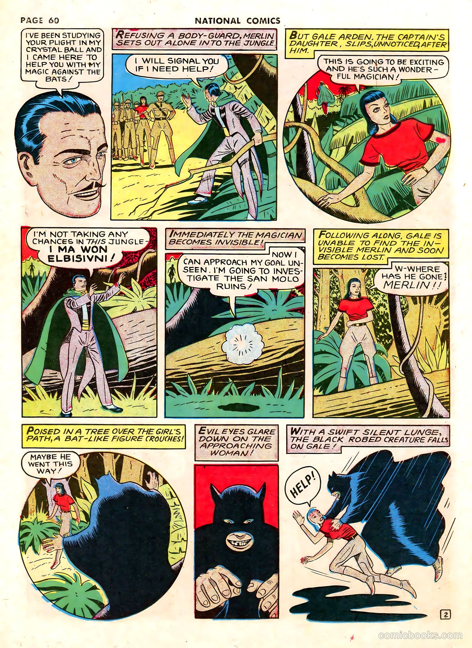 National Comics #21 (1942) — page 61 of 66