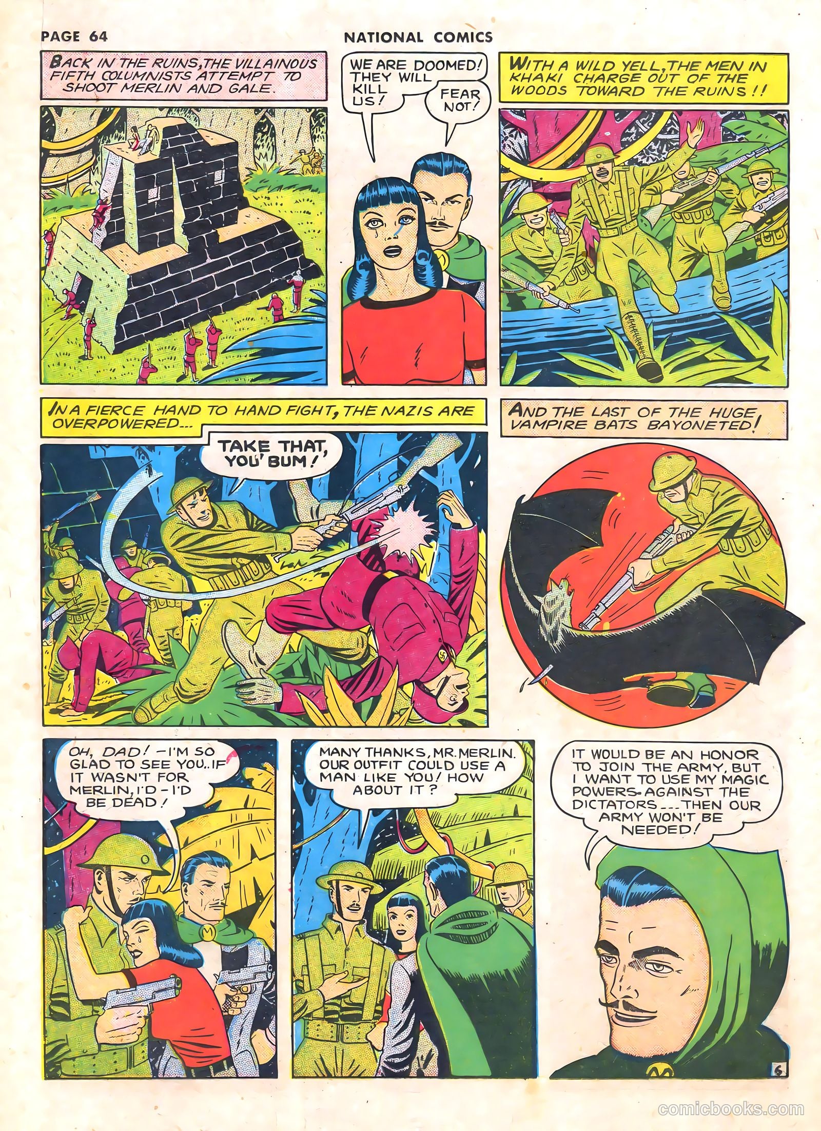 National Comics #21 (1942) — page 65 of 66