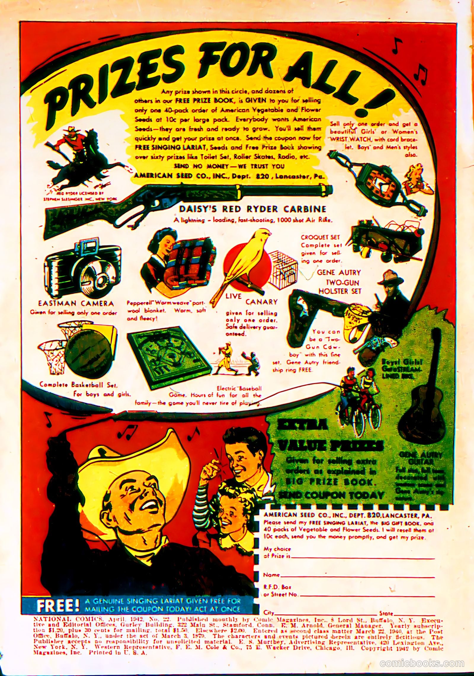 National Comics #22 (1942) — page 2 of 68