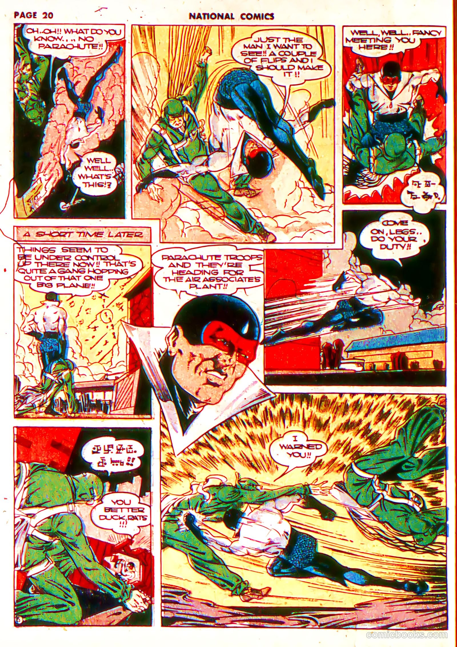 National Comics #22 (1942) — page 22 of 68