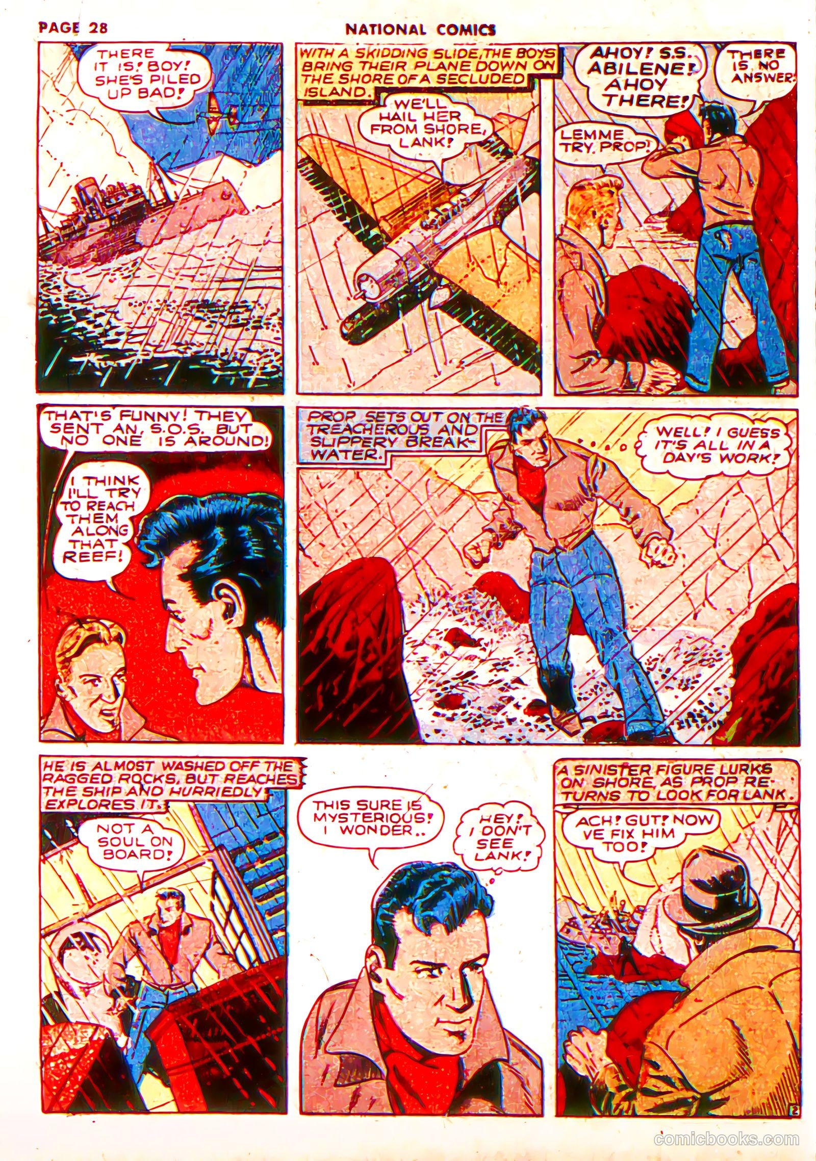 National Comics #22 (1942) — page 30 of 68