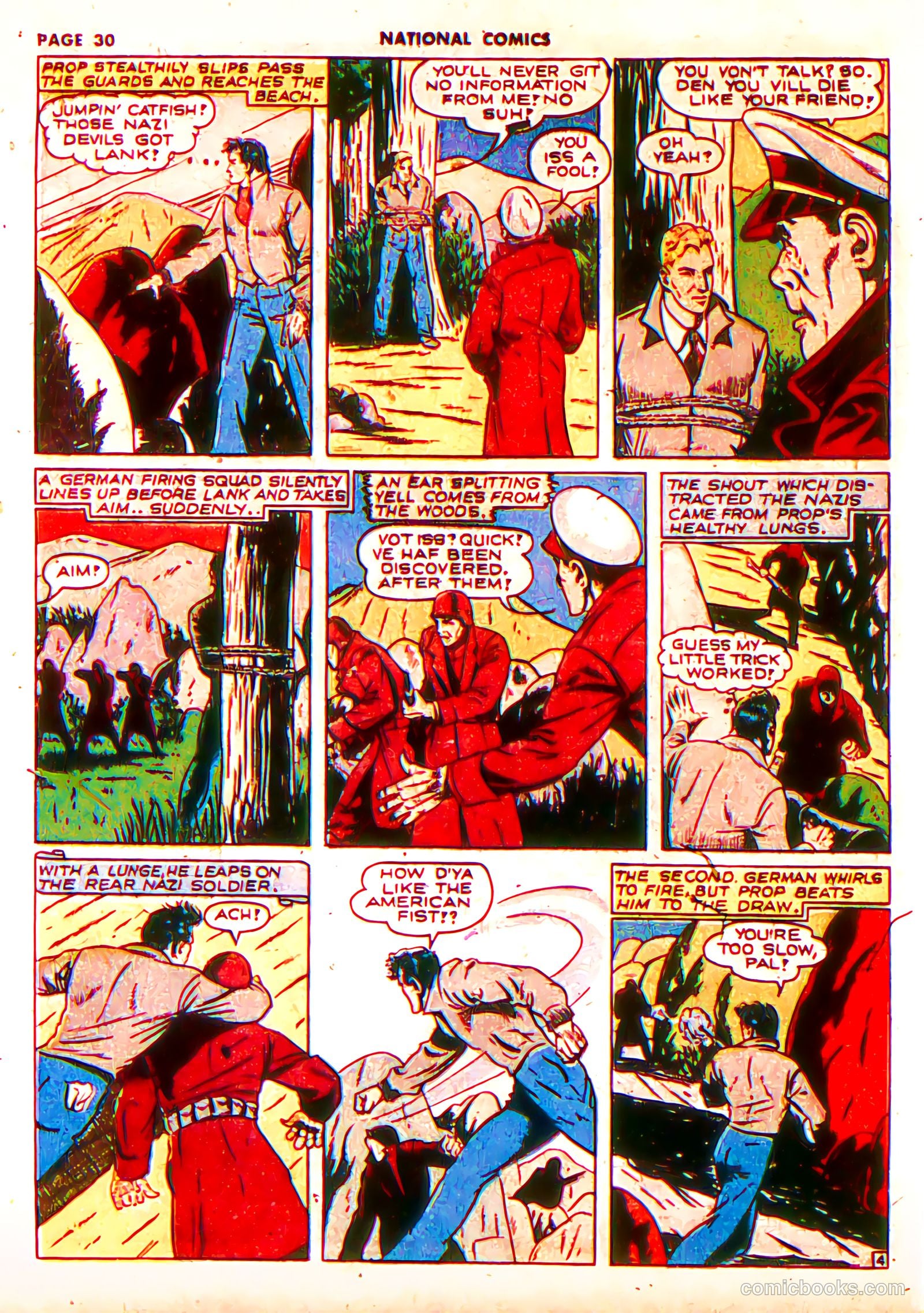 National Comics #22 (1942) — page 32 of 68