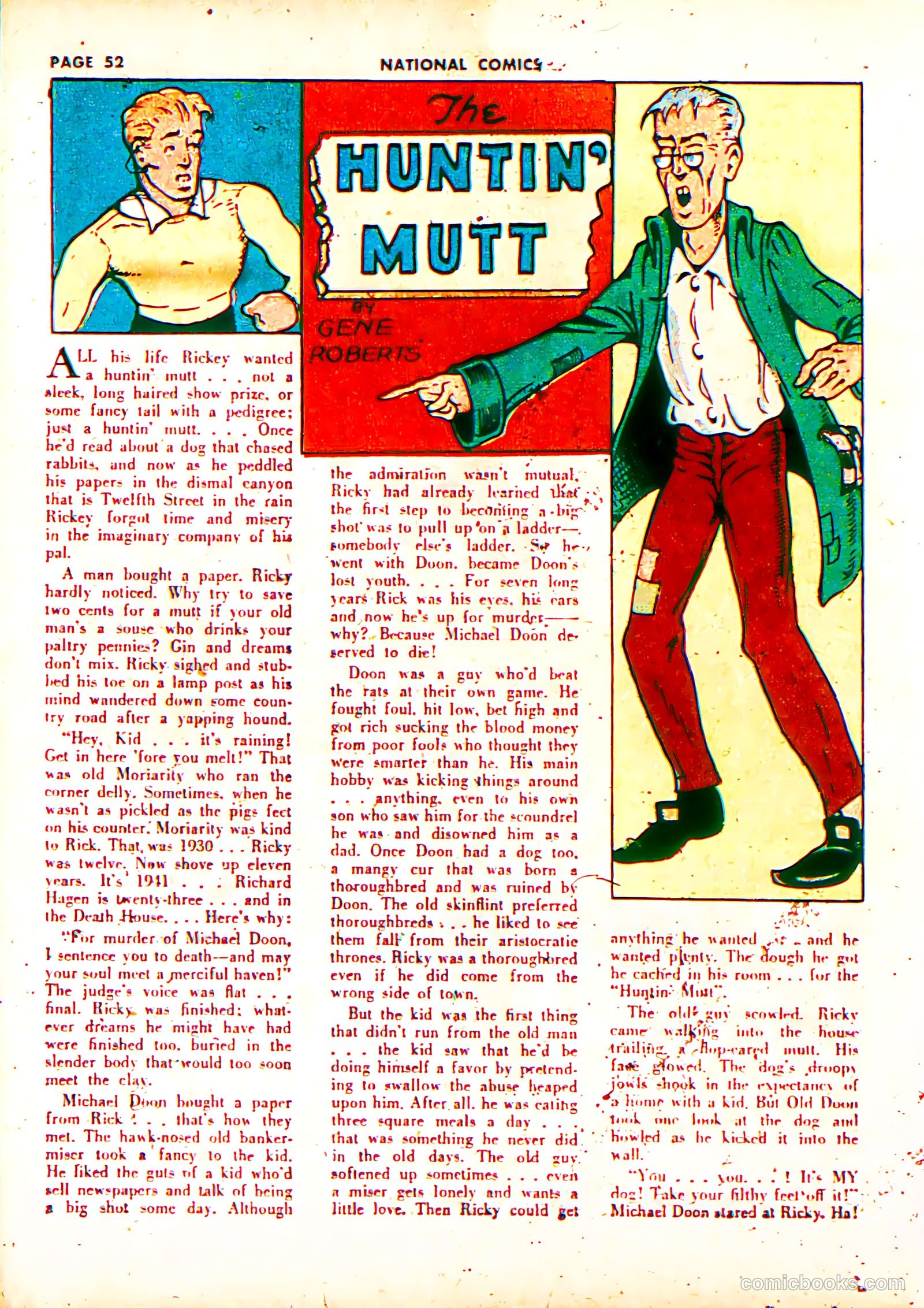 National Comics #22 (1942) — page 54 of 68
