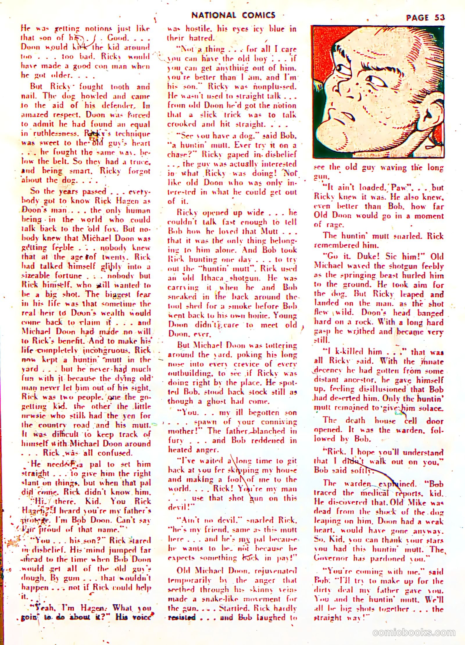 National Comics #22 (1942) — page 55 of 68