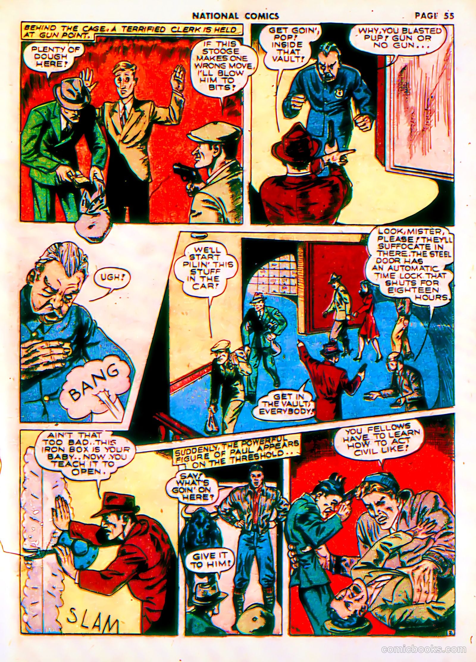 National Comics #22 (1942) — page 57 of 68