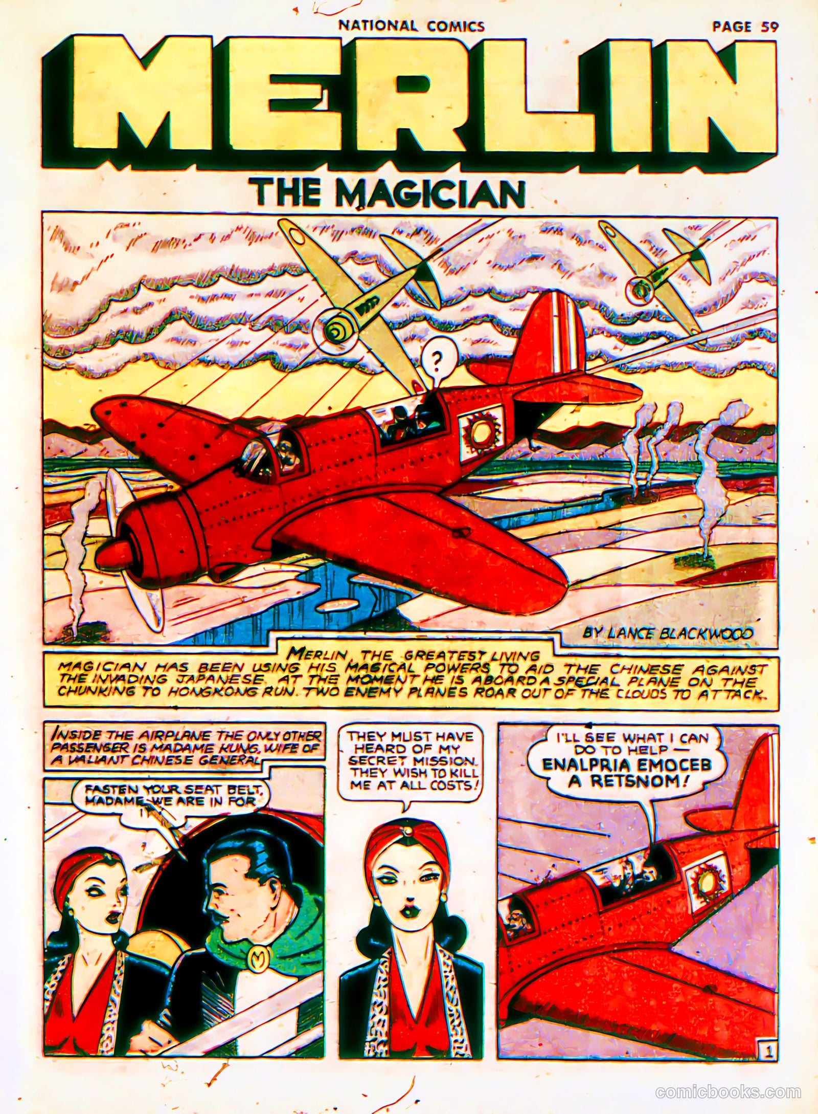 National Comics #22 (1942) — page 61 of 68