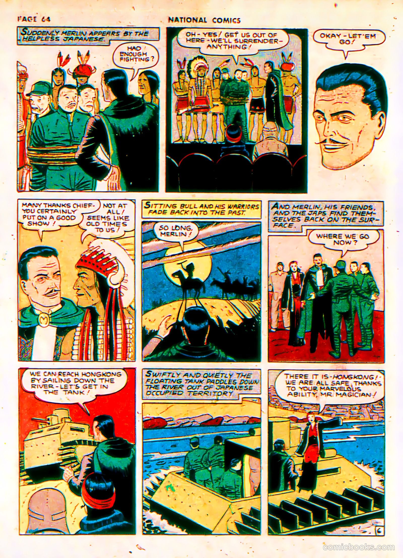 National Comics #22 (1942) — page 66 of 68