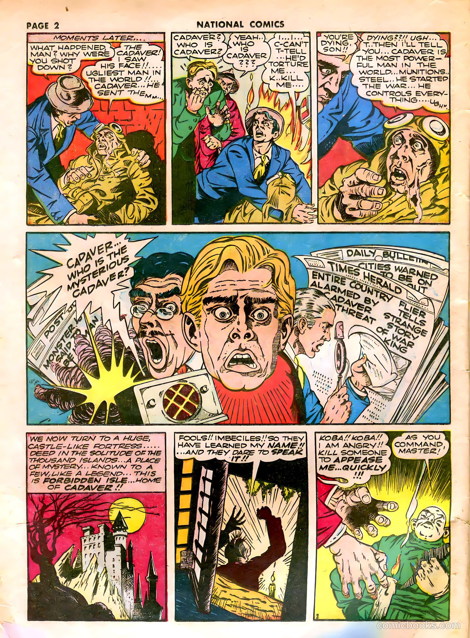 National Comics #23 (1942) — page 4 of 68