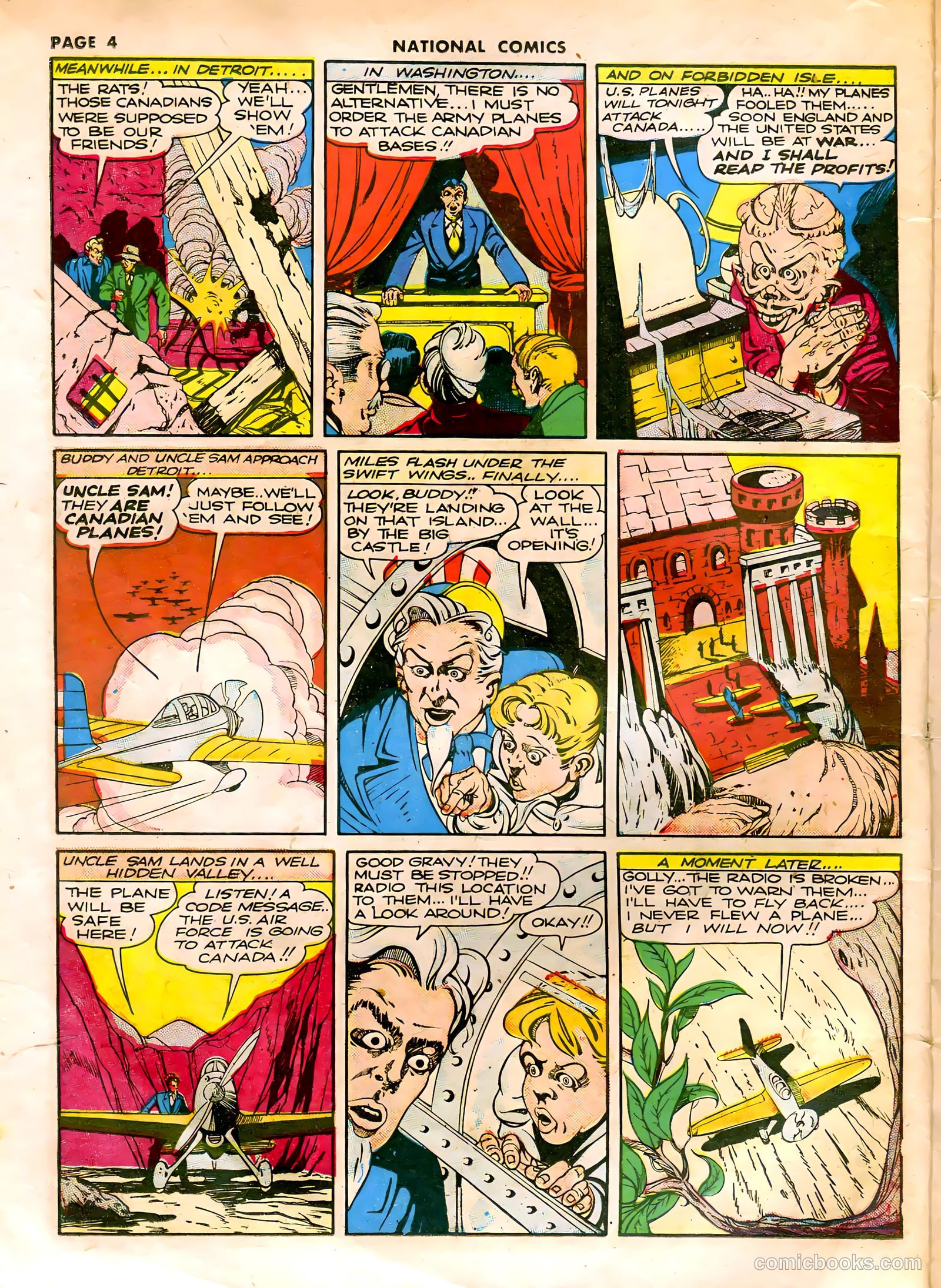 National Comics #23 (1942) — page 6 of 68