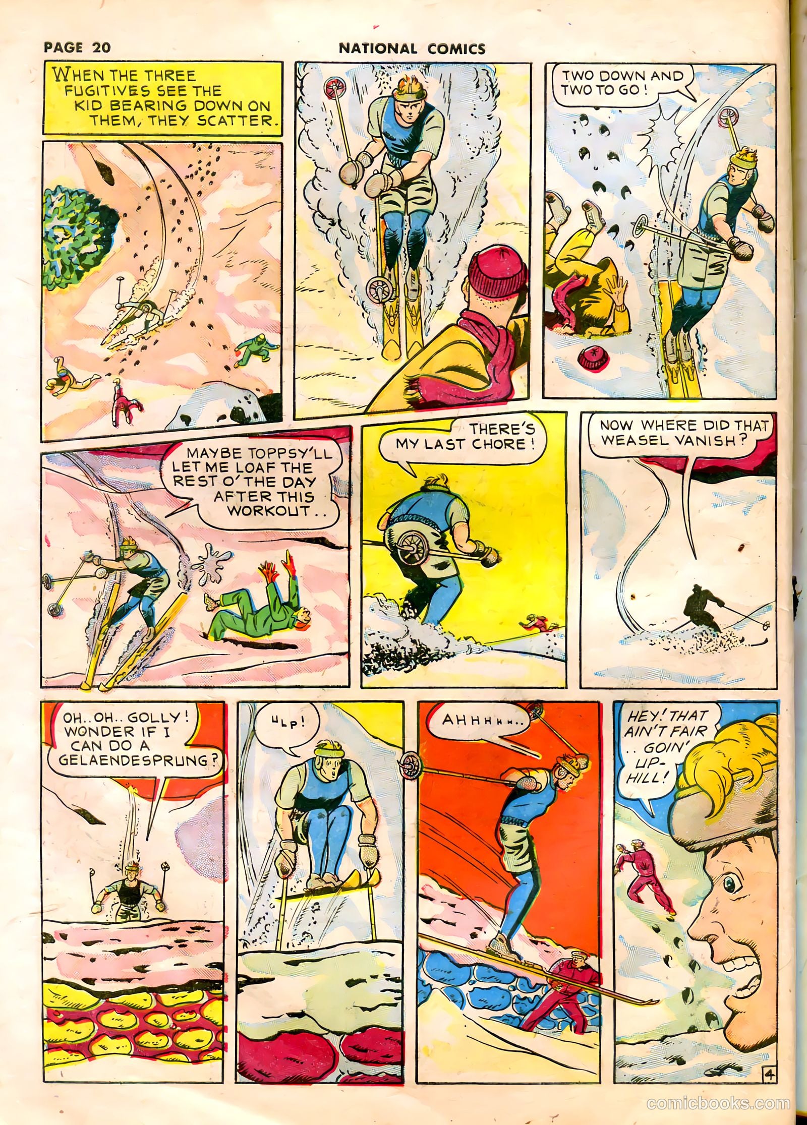 National Comics #23 (1942) — page 22 of 68