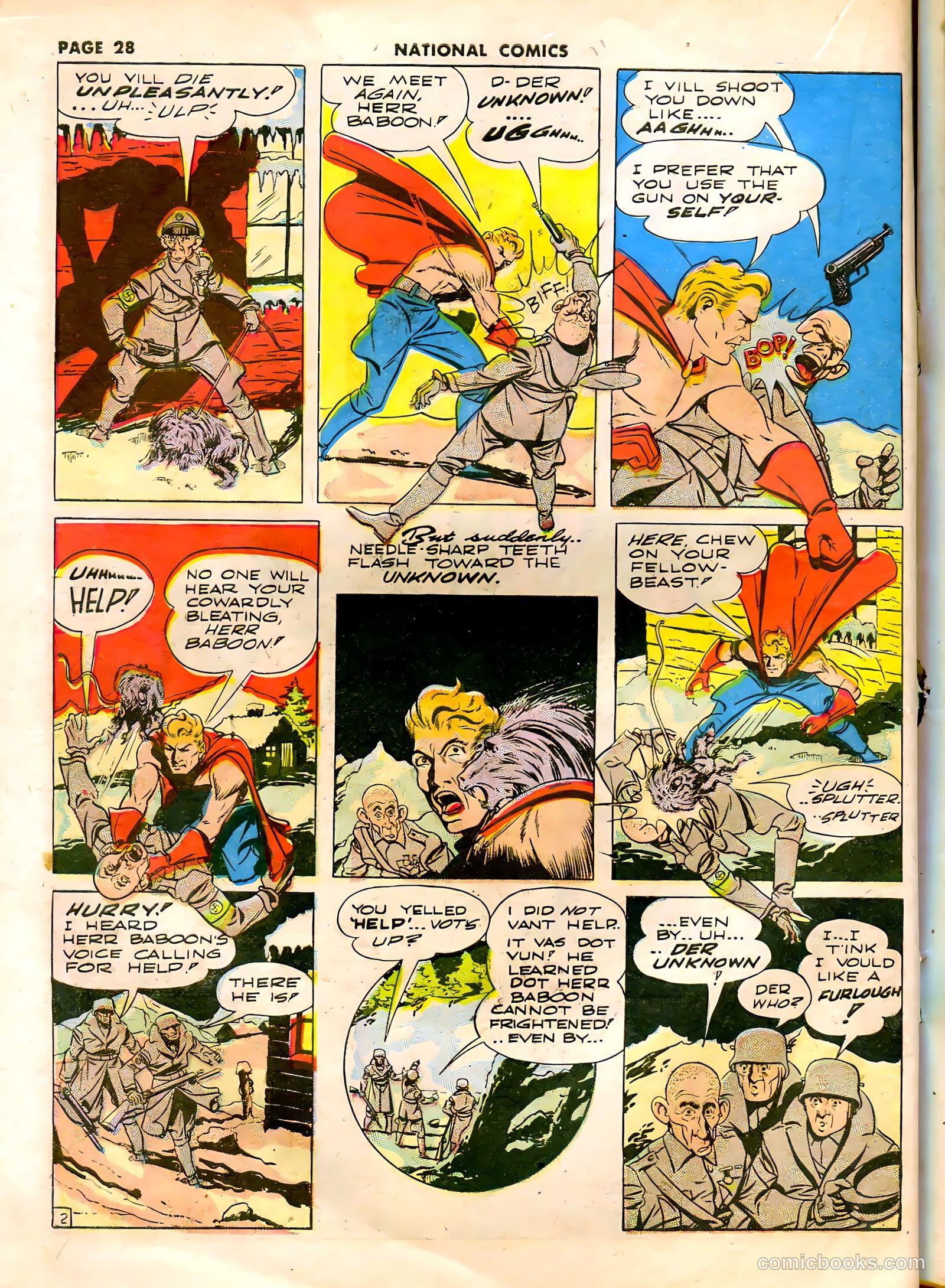 National Comics #23 (1942) — page 30 of 68